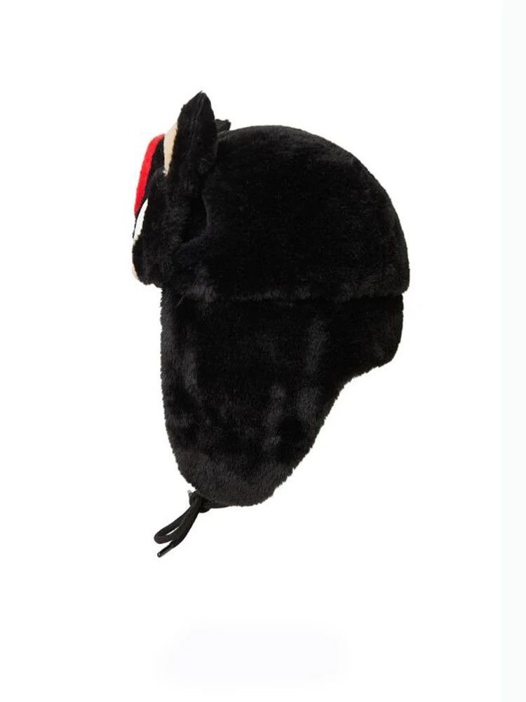 Handmade × Japanese Brand Rare Black Sonic Plush Hat Size ONE SIZE - 2 Thumbnail