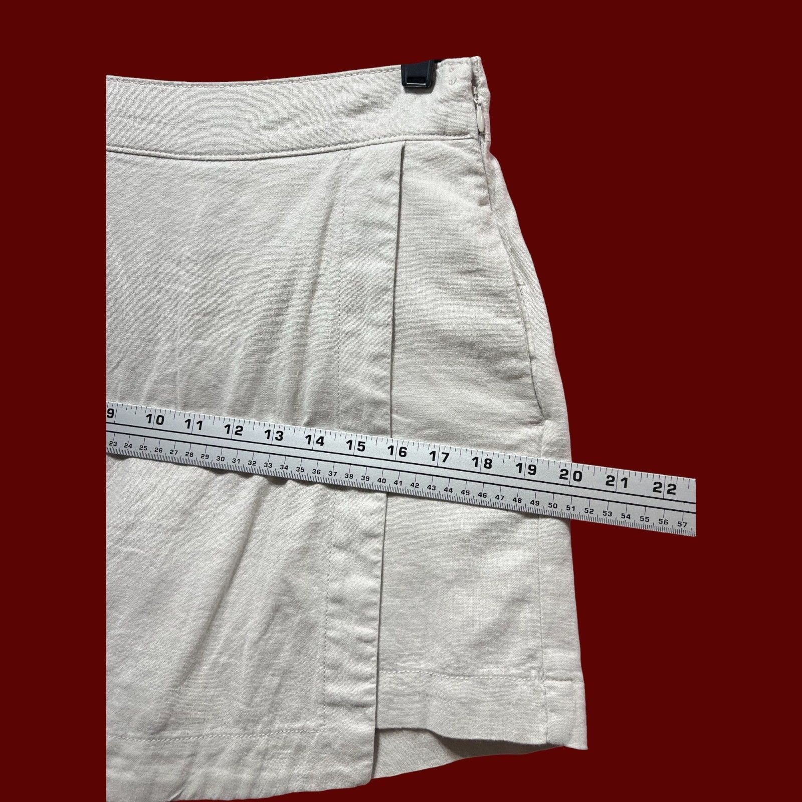 Other St. John's Bay - Women's Mid-Rise Skort - Beige - 6 Size 28" / US 6 / IT 42 - 7 Thumbnail