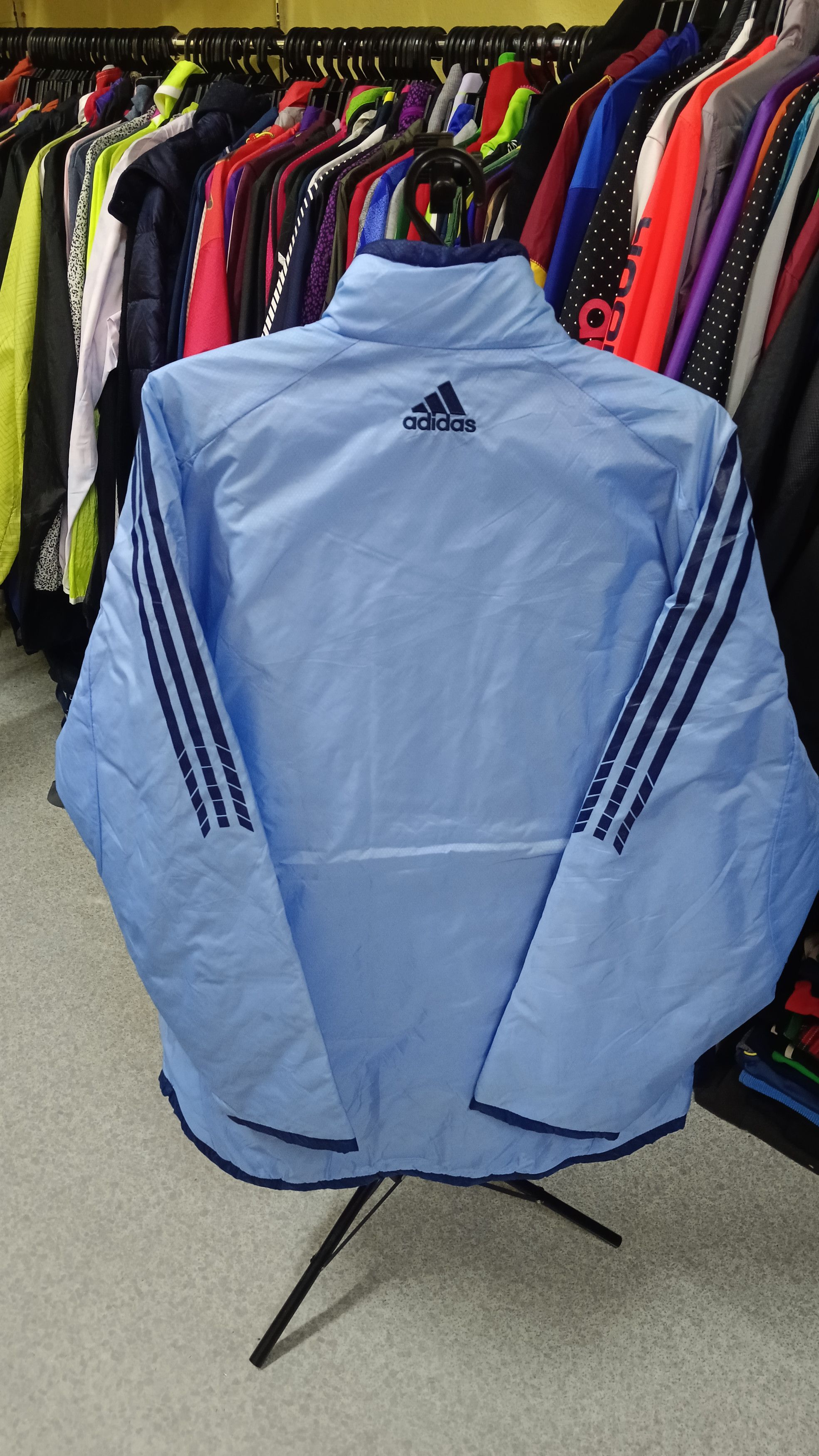 Adidas × Vintage Vtg Adidas Real Madrid UEFA Champions League Zipper Jacket Size US M / EU 48-50 / 2 - 2 Thumbnail
