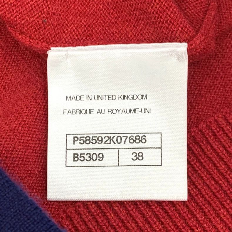 Chanel Chanel Red cashmere round-neck sleeveless knitted vest Size XS / US 0-2 / IT 36-38 - 7 Thumbnail