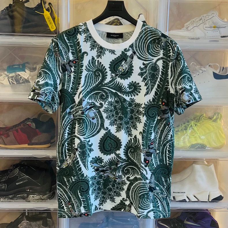 Givenchy Limited Edition Men's Printed Short Sleeve T-Shir