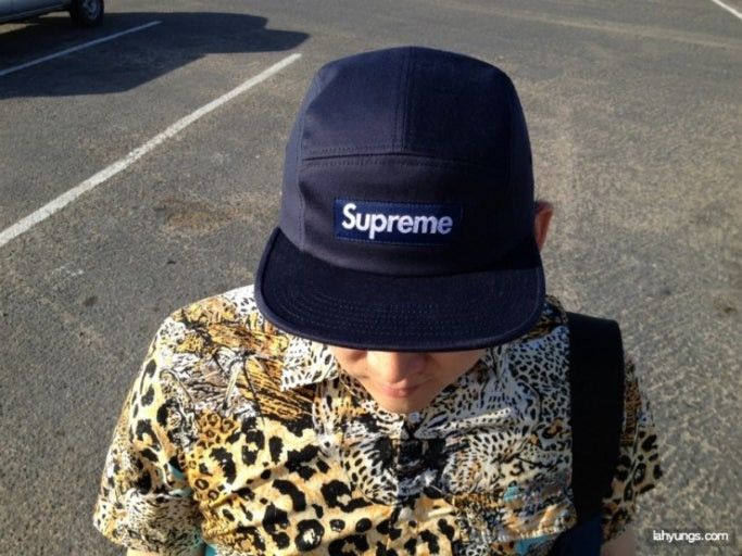 Supreme Supreme 2007 5 Panel Camp Cap Navy Size ONE SIZE - 9 Thumbnail
