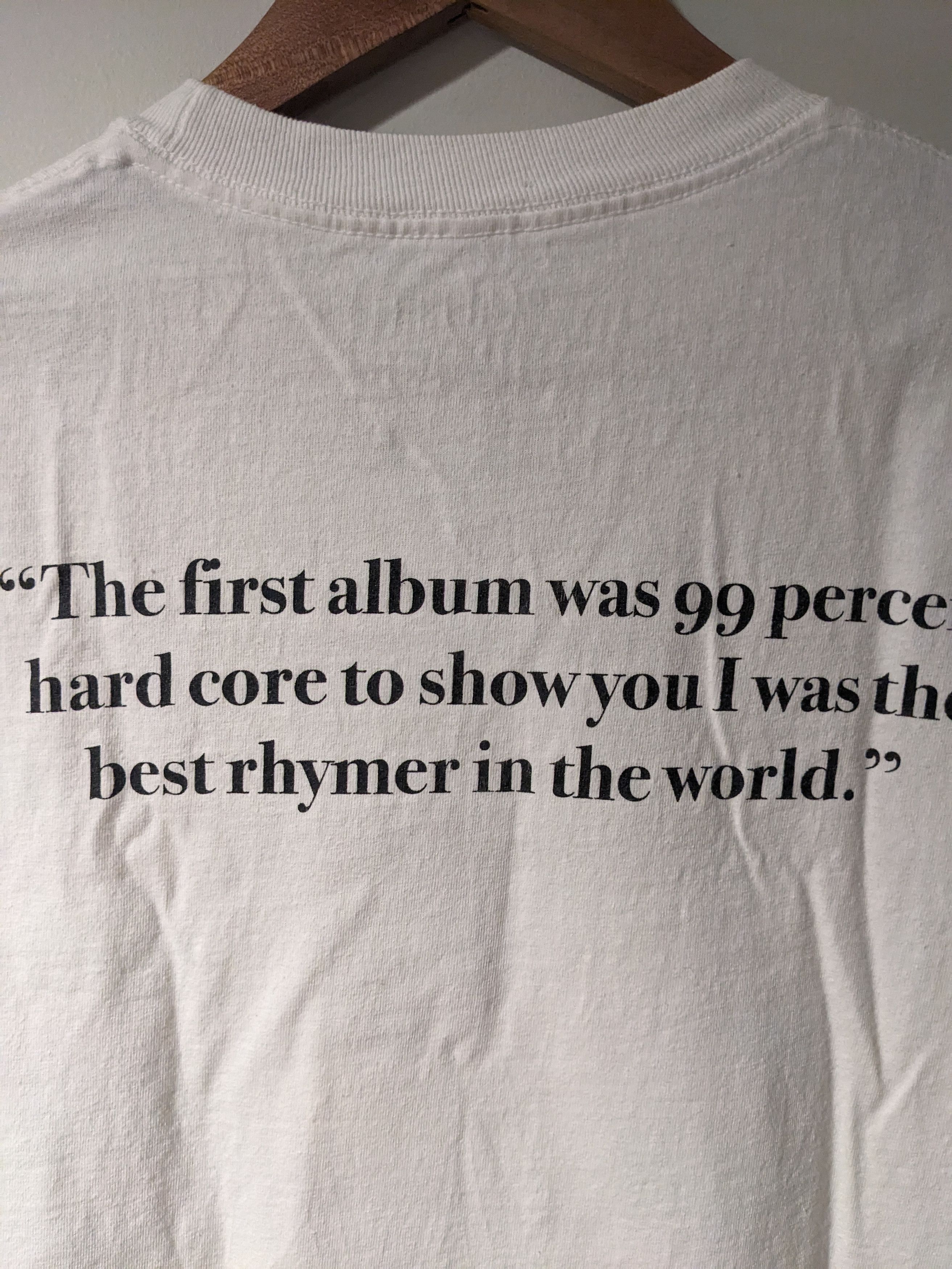 Pleasures Pleasures Big Pun White Medium Long-Sleeve T-Shirt Size US M / EU 48-50 / 2 - 5 Thumbnail