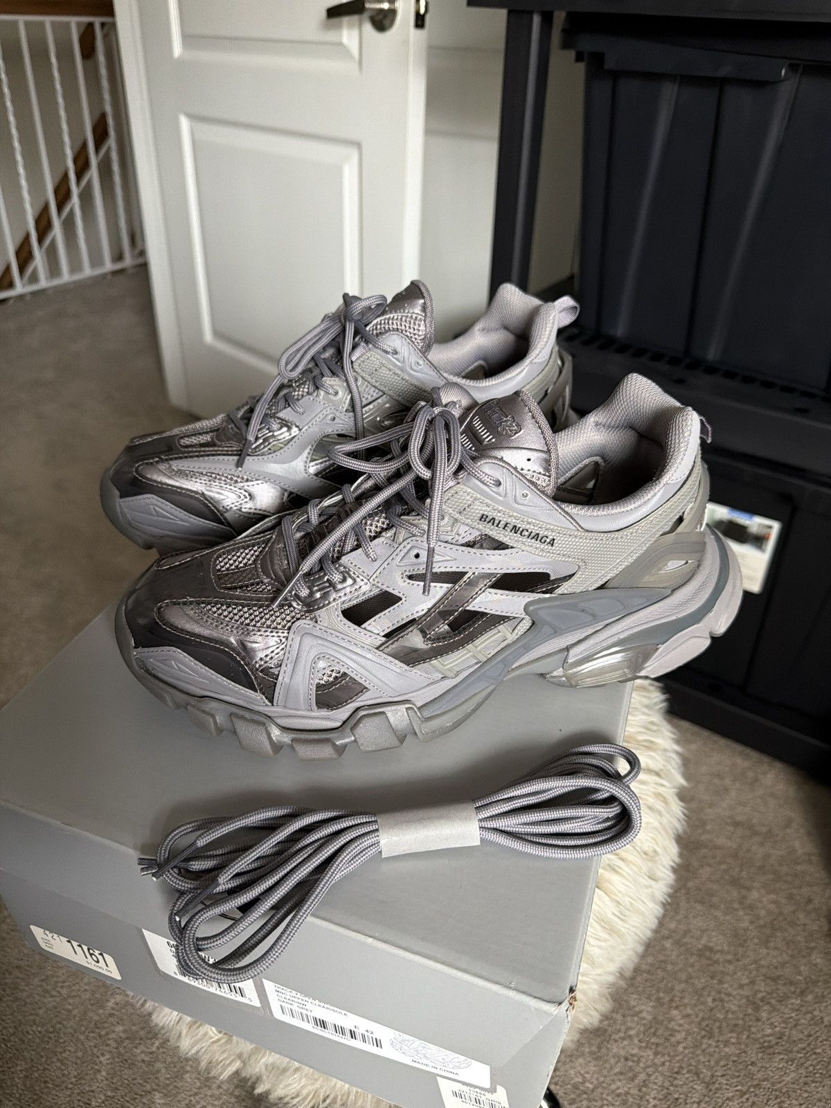 newGeneration 4 grey track 2 Balenciaga Track 2 Sneaker - Men main image 3