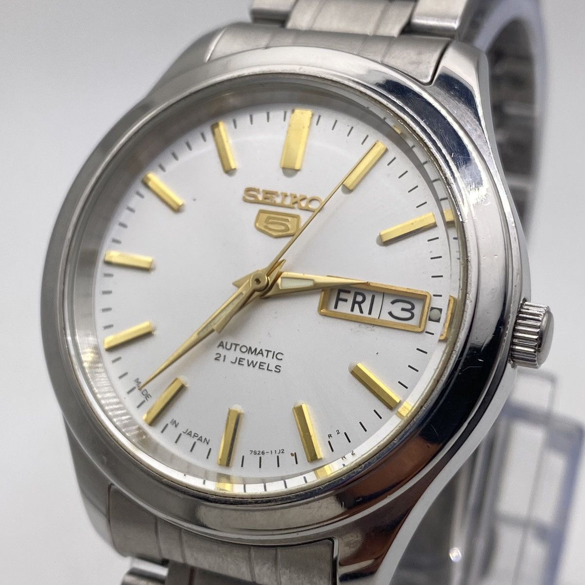 Seiko SEIKO 5 AUTOMATIC 7S26 VINTAGE MEN’S WRISTWATCH Size 36 - 3 Thumbnail