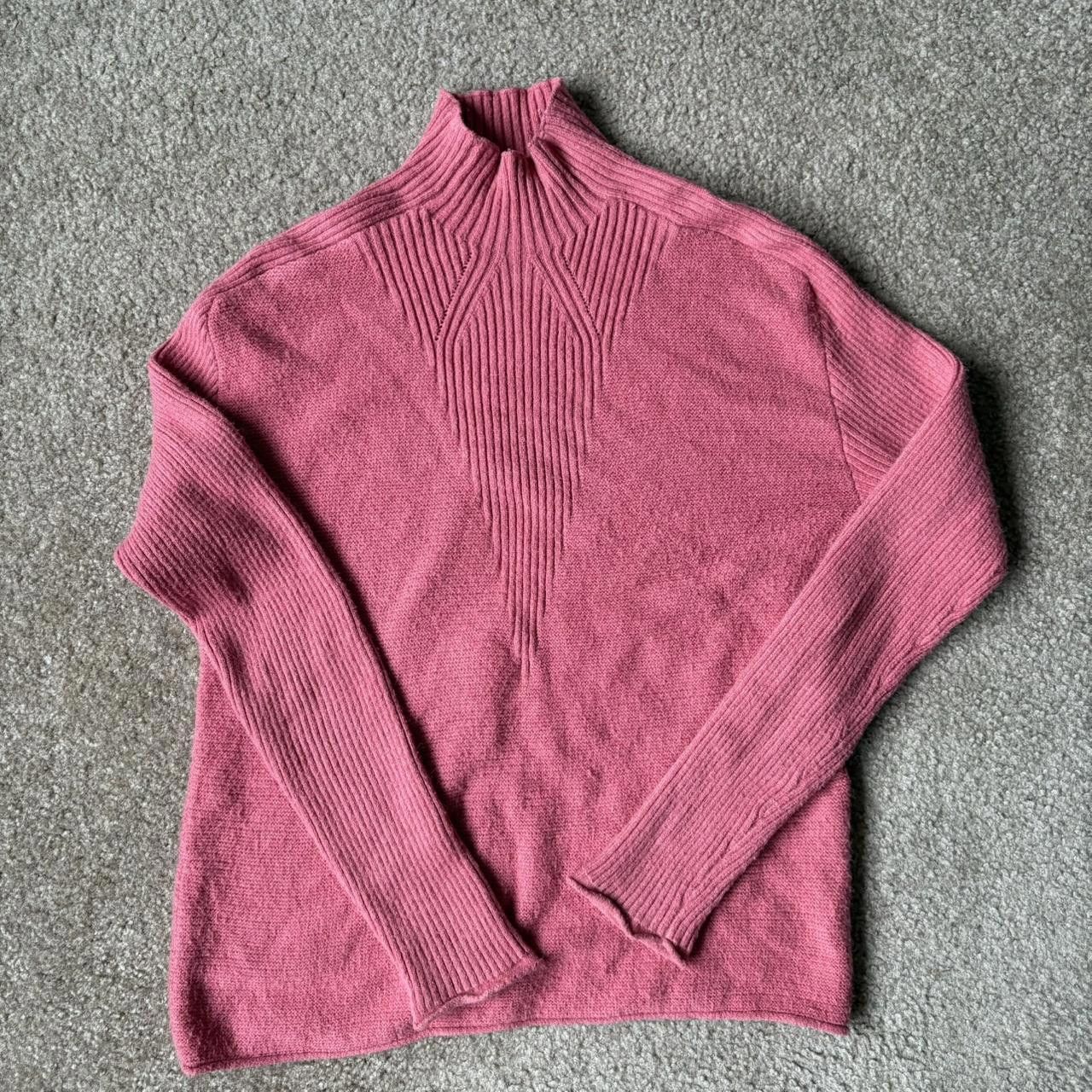 Designer Super Soft Rose Colored Sweater Grailed