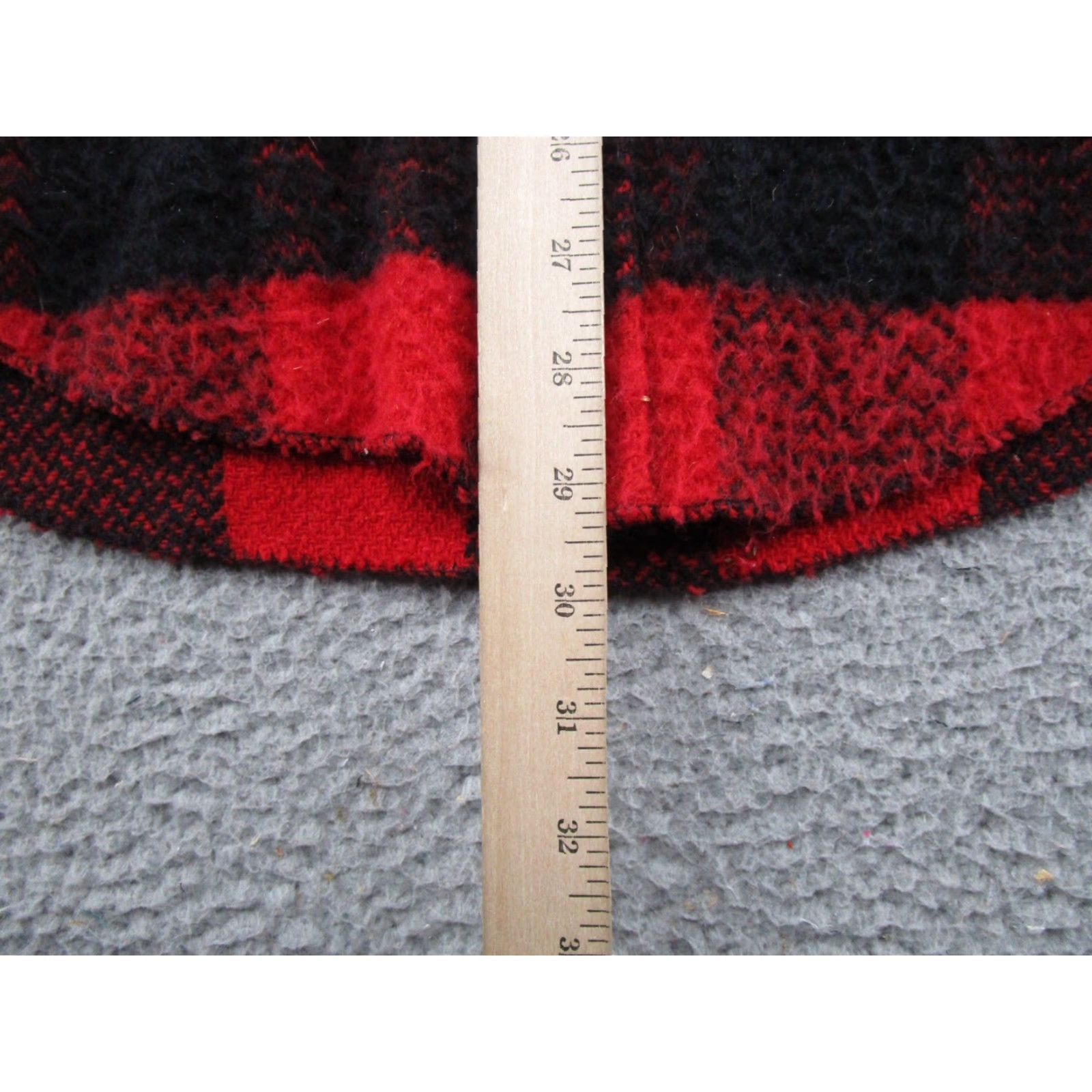 Vintage VINTAGE Melton Flannel Mens M Buffalo Wool Plaid Button Up Camp Shirt USA MADE Size US M / EU 48-50 / 2 - 7 Thumbnail