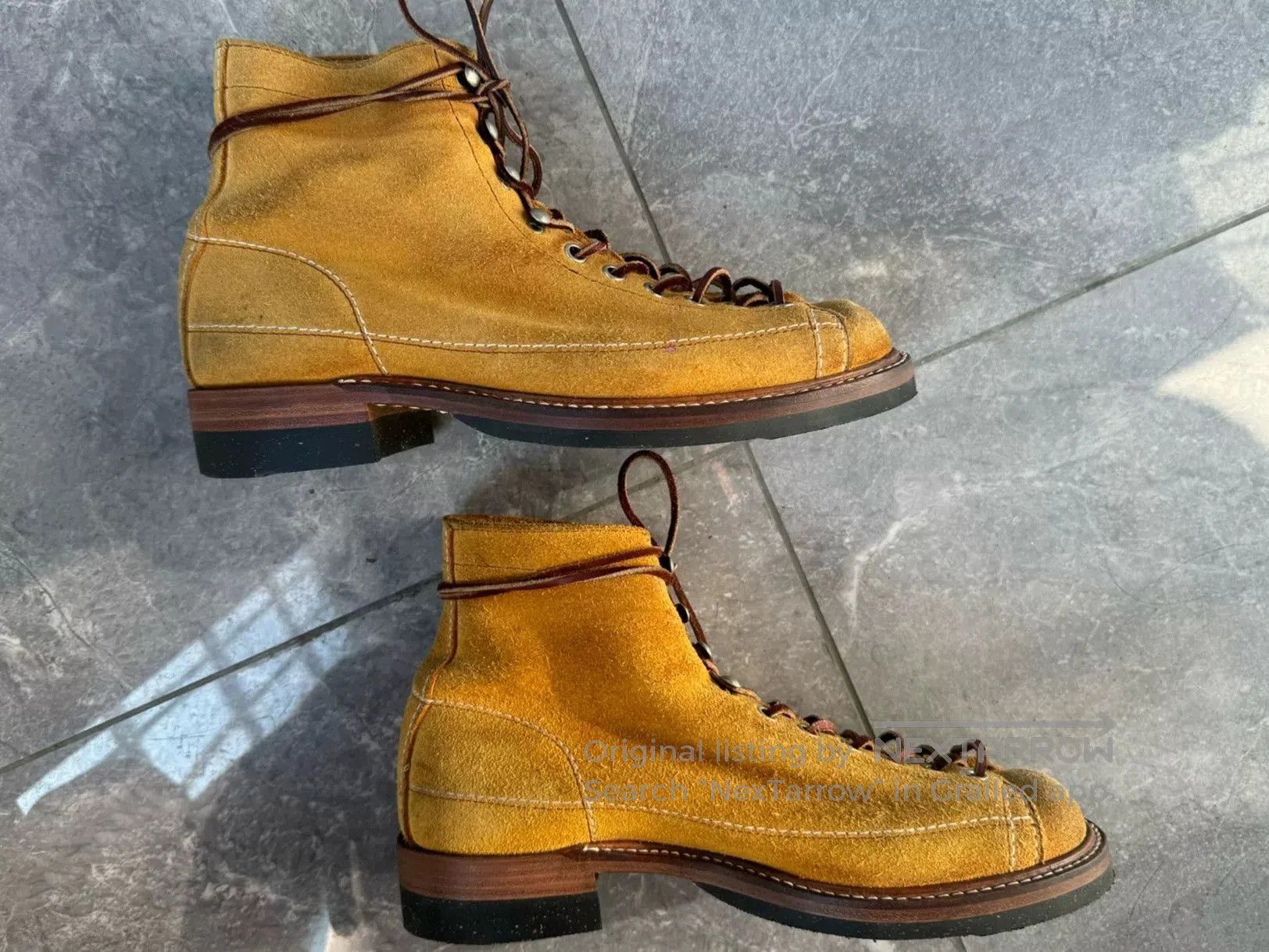 The Real McCoy's Joe McCoy Lineman Boots. Size US 8.5 / EU 41-42 - 3 Thumbnail