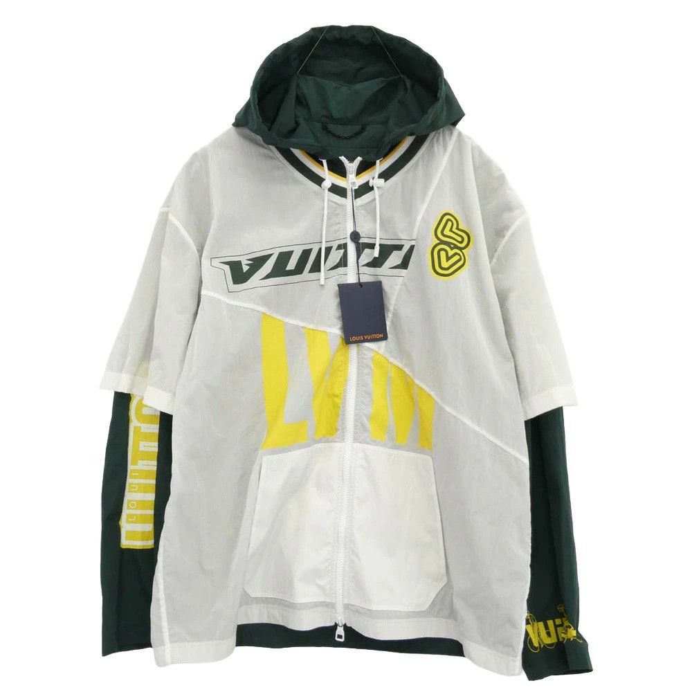 Louis Vuitton Louis Vuitton 22AW Baseball Zip Hoodie Nylon Jacket Size 50 Size US XL / EU 56 / 4 - 1 Thumbnail