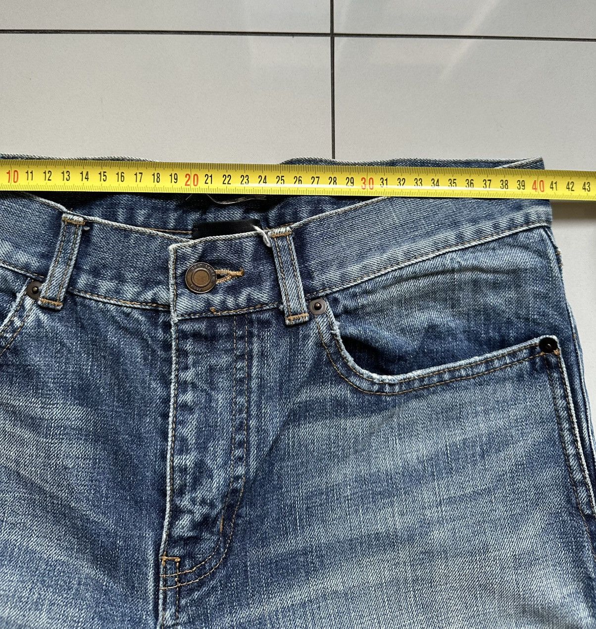 Saint Laurent Paris Saint Laurent Denim Size US 30 / EU 46 - 8 Thumbnail