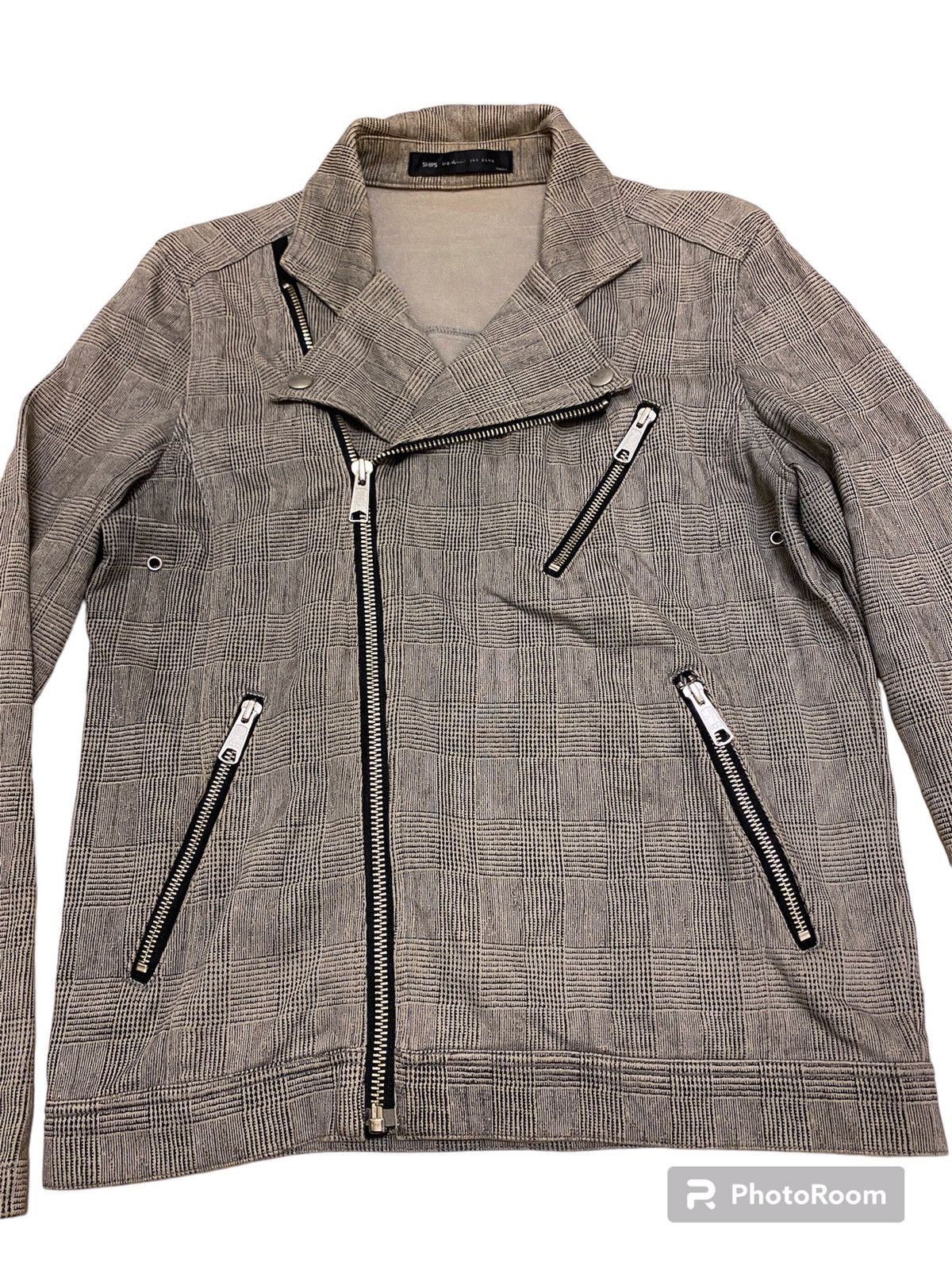 Japanese Brand × SHIPS Ships Checkered Double Collar Jacket Size US S / EU 44-46 / 1 - 6 Thumbnail