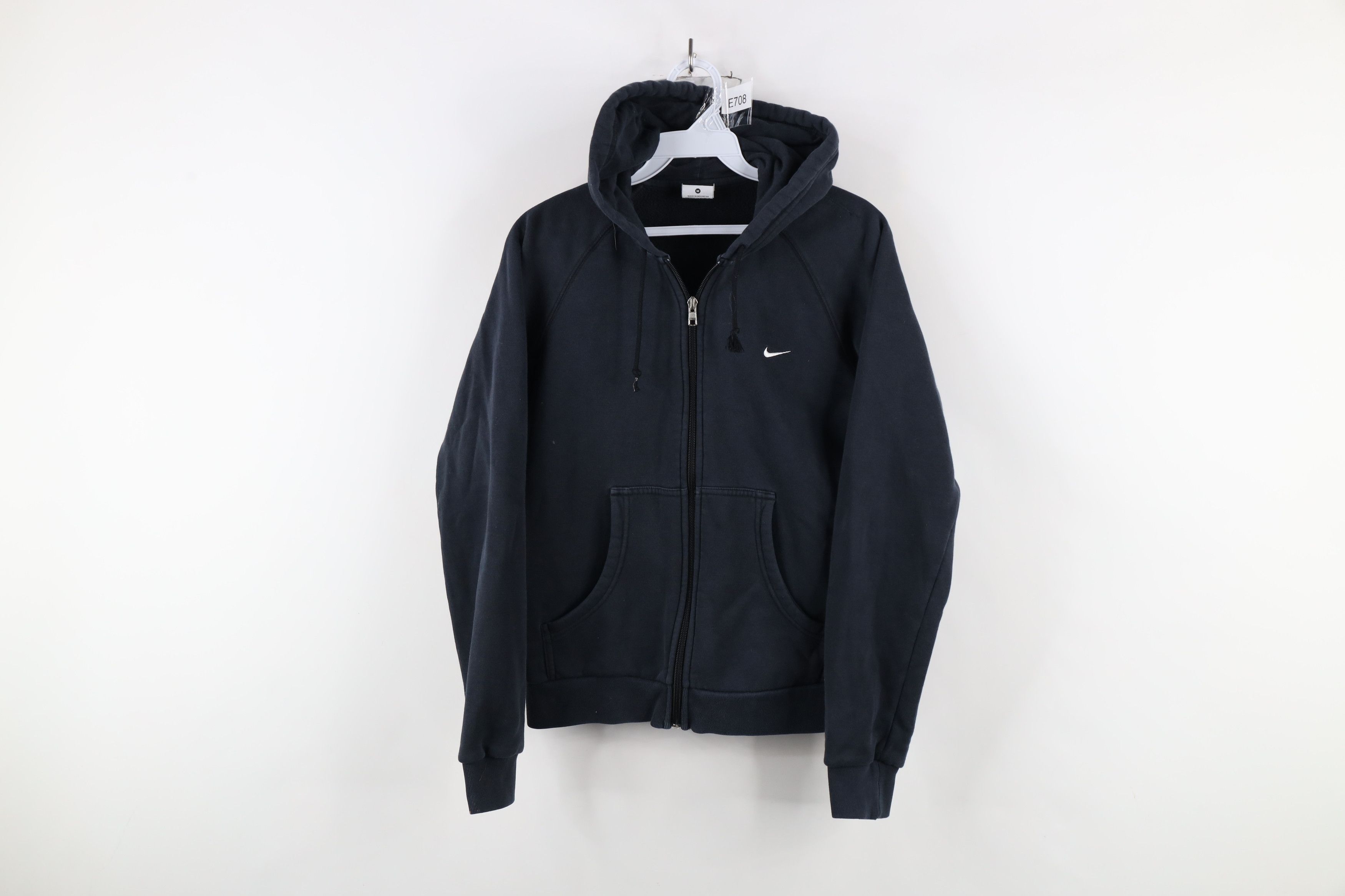 Nike × Vintage Vintage Y2K Nike Travis Scott Mini Swoosh Full Zip Hoodie Size M / US 6-8 / IT 42-44 - 1 Thumbnail