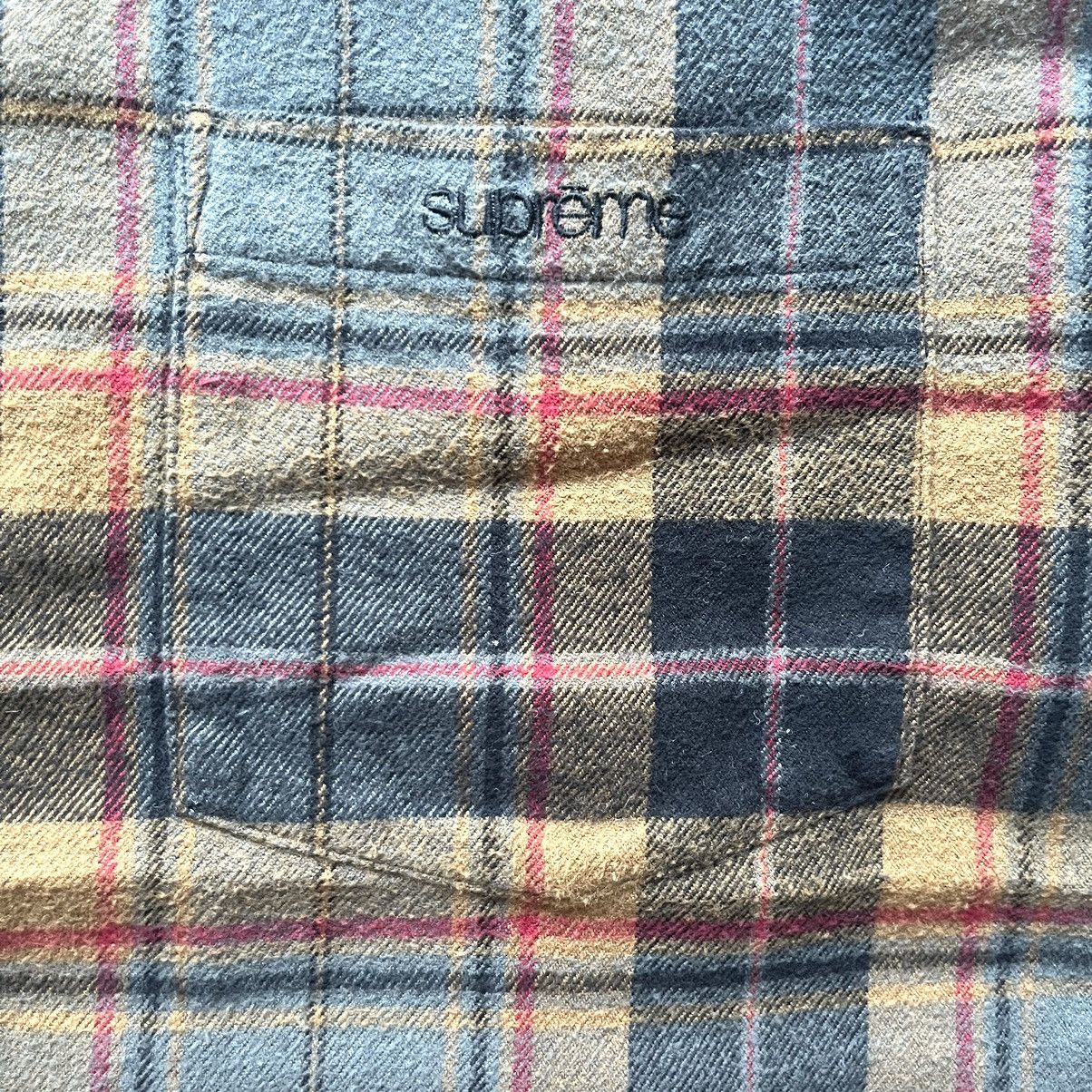 Supreme Supreme Plaid Flannel Shirt Size US S / EU 44-46 / 1 - 3 Thumbnail