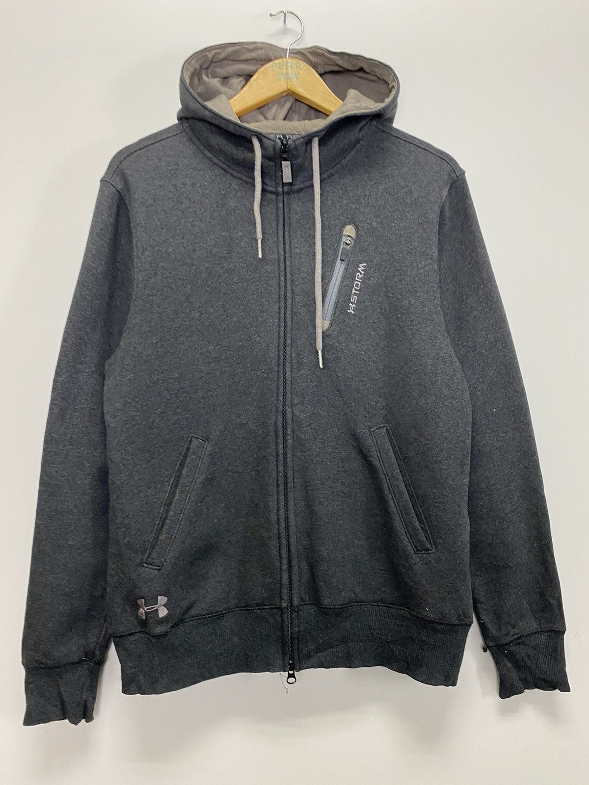 Under Armour × Vintage Under Armour big logo hoodies Size US M / EU 48-50 / 2 - 3 Thumbnail