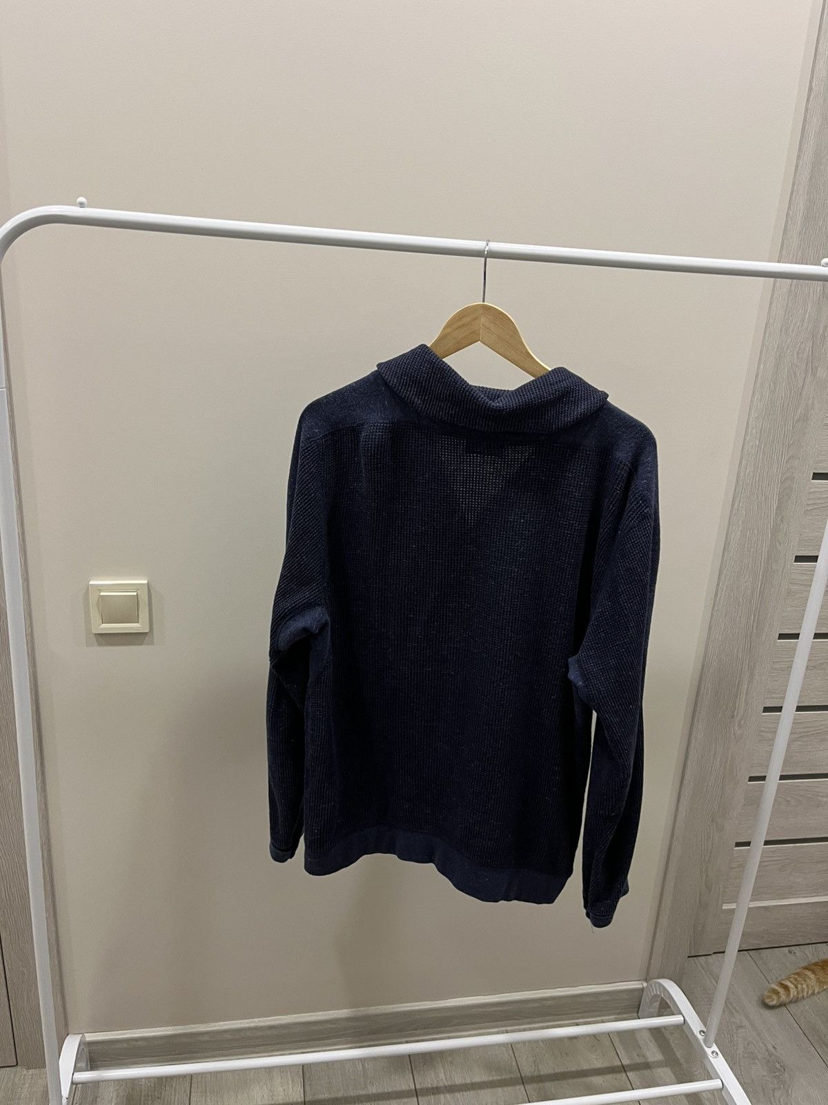 Diesel Mens Vintage Diesel Zip Sweater wool knitwear avant garde Size US L / EU 52-54 / 3 - 3 Thumbnail
