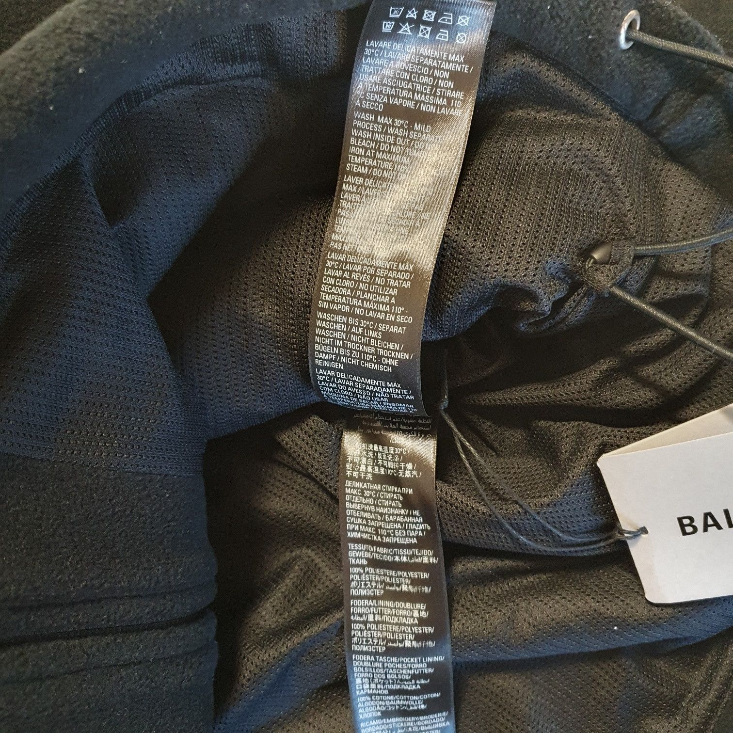 Balenciaga Balenciaga Sporty B Fleece Jacket Size US S / EU 44-46 / 1 - 7 Thumbnail