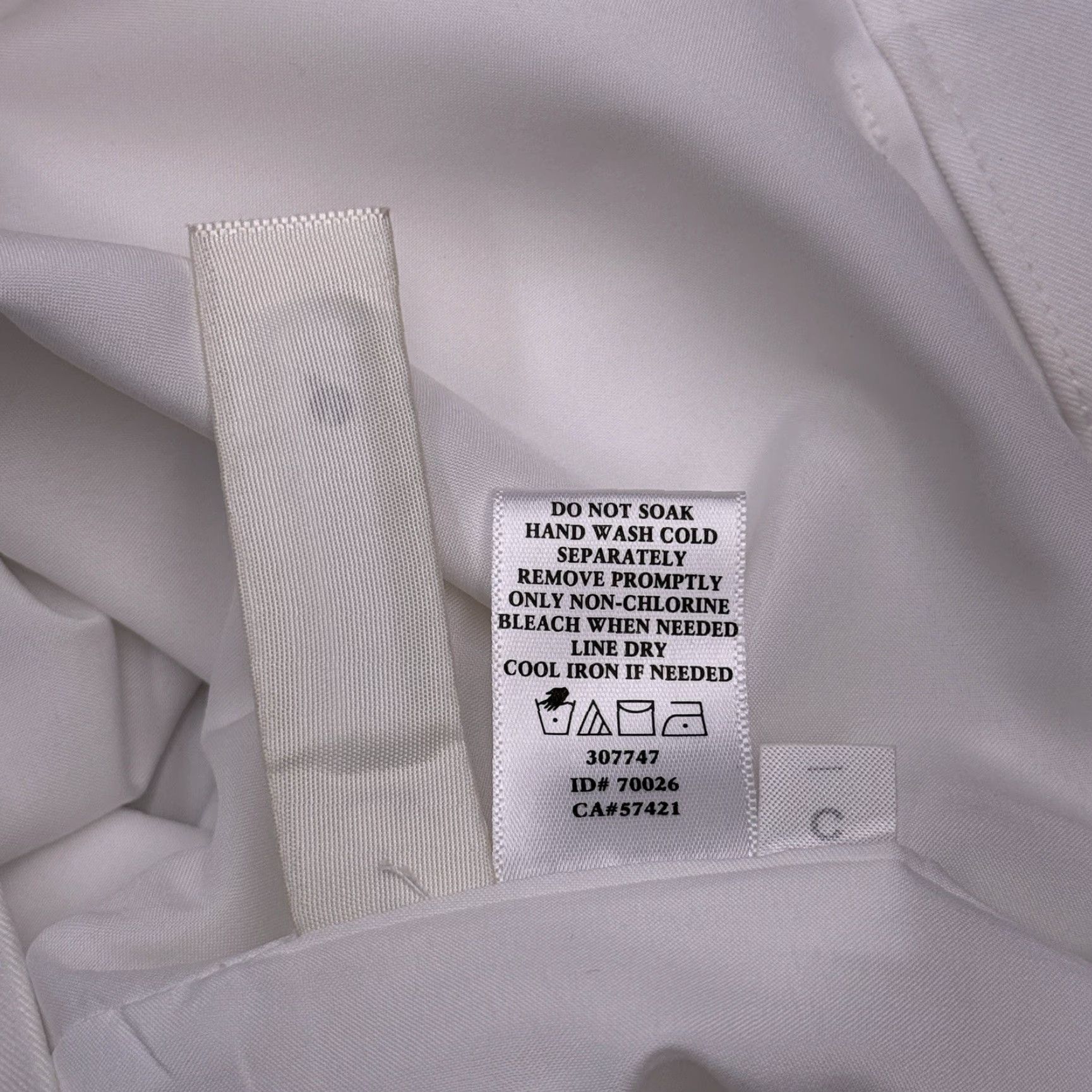Ann Taylor Ann Taylor Ankle Pants Womens 0 White Mid Rise Stretch Zip Workwear, Party/Cocktail, Travel Regular Fit Size 25" / US 0 / IT 36 - 6 Thumbnail
