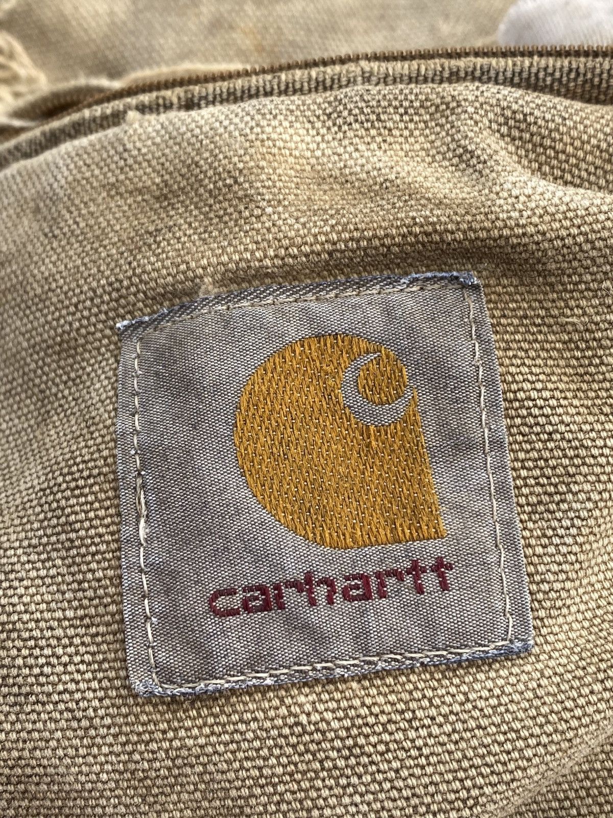 Carhartt 1990s Thrashed Carhartt Detroit Jacket Size US L / EU 52-54 / 3 - 17 Thumbnail