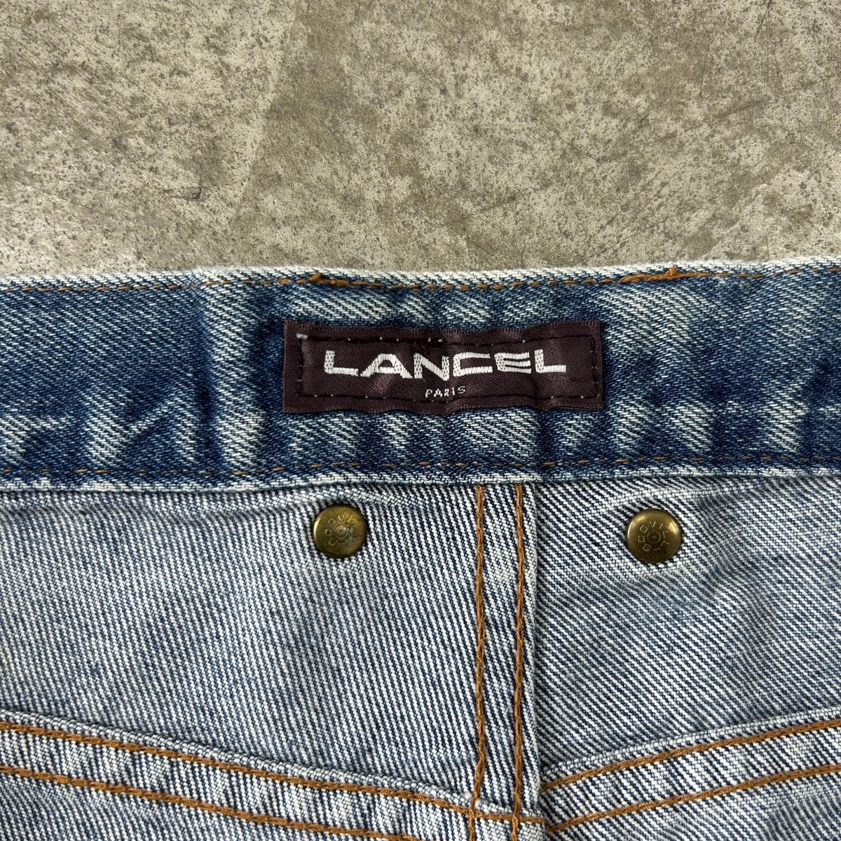 Lancel 1990s Lancel - Baggy Denim Jeans Size US 30 / EU 46 - 15 Thumbnail