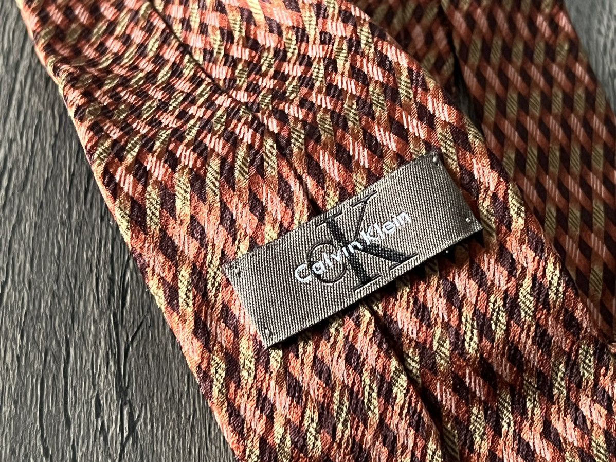Calvin Klein × Designer Ck Calvin Klein Neck Tie Size ONE SIZE - 6 Thumbnail