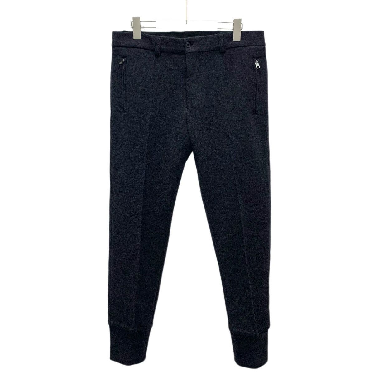 Dolce & Gabbana Dolce&Gabbana Black Wool Casual Pants K26WX Size US 32 / EU 48 - 1 Thumbnail