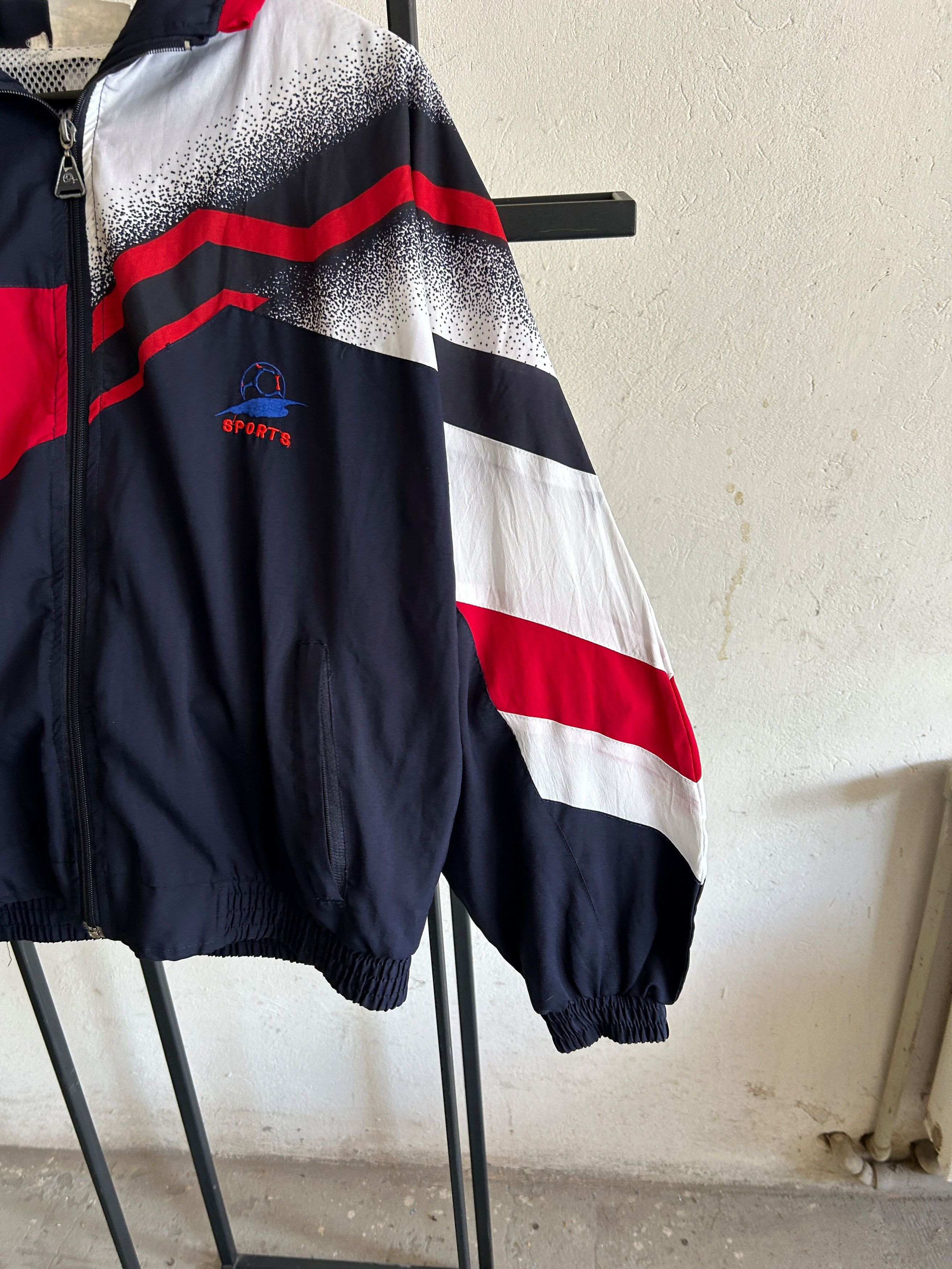 Vintage Vintage Nike Style Sport 80s Drill Streetwear Jacket 90s Size US L / EU 52-54 / 3 - 6 Thumbnail