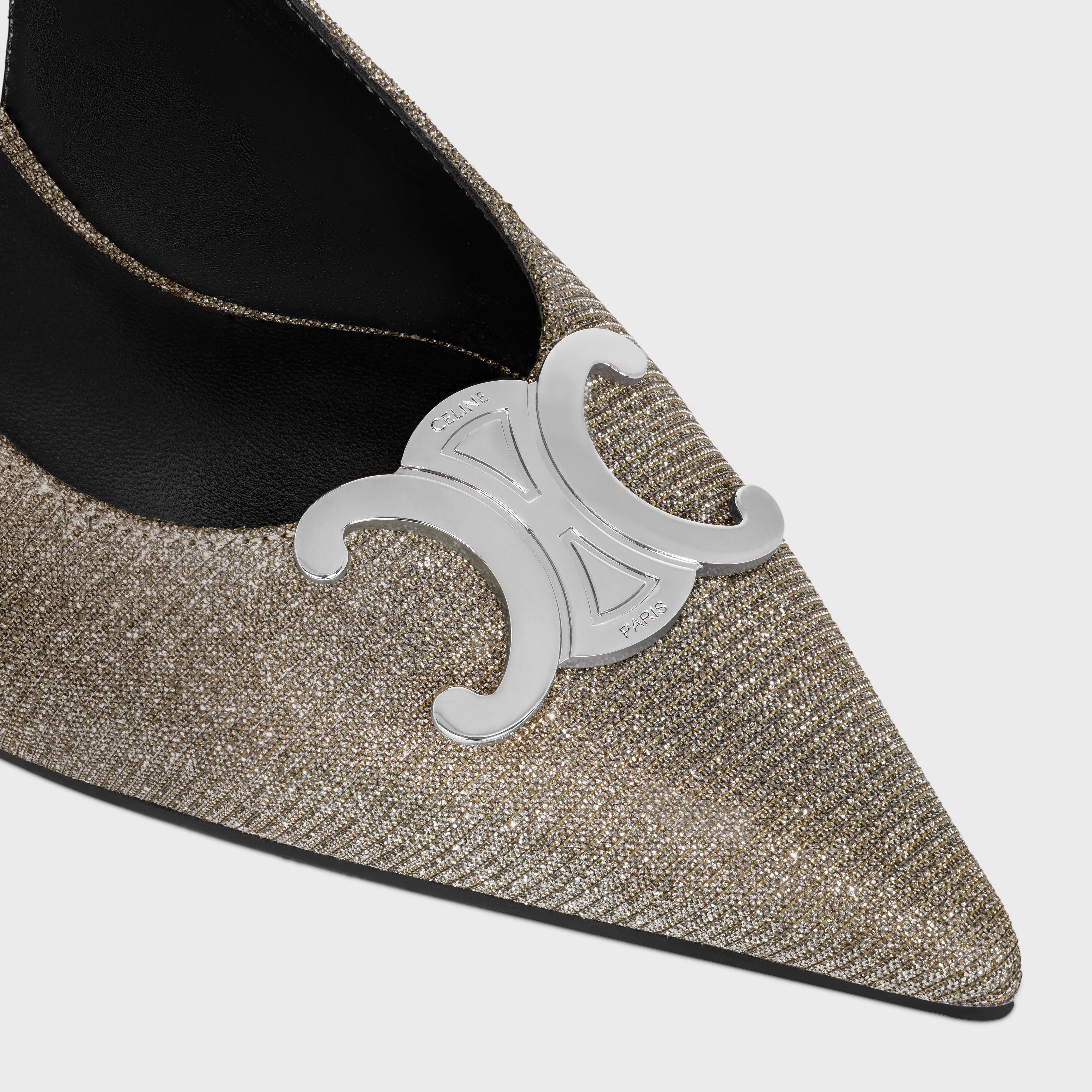 Celine o1bcso1str0925 358025005C Alma Triomphe Slingback Pumps Size US 6 / IT 36 - 2 Thumbnail