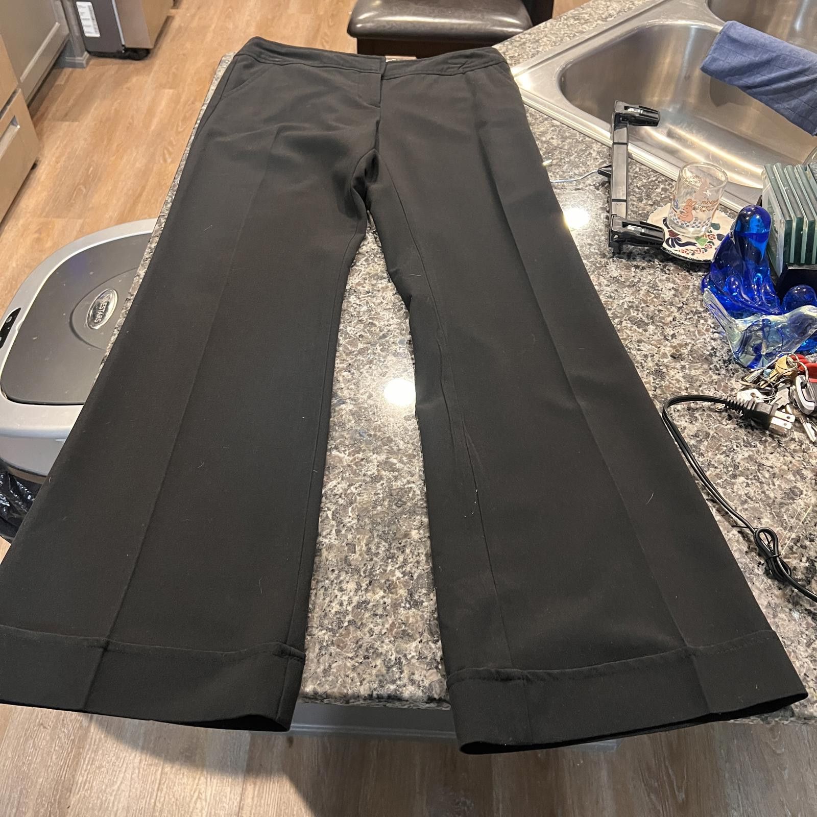 Other Joe Benbasset Women's Black Dress Pants Size 32" / US 10 / IT 46 - 3 Thumbnail