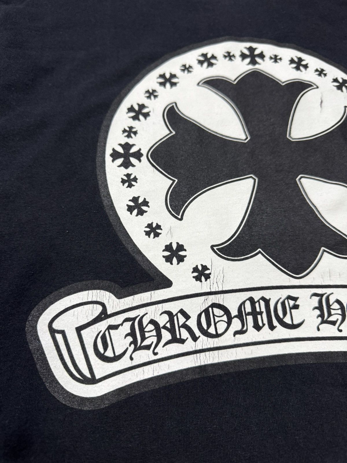 Chrome Hearts RARE! CROSS PLUS STAMP SCROLL Size US M / EU 48-50 / 2 - 9 Thumbnail