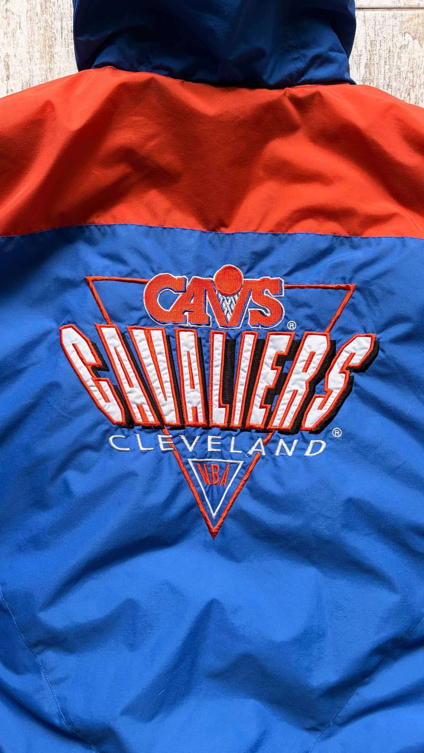 Logo 7 Vintage 90s Logo 7 Cleveland Cavaliers NBA Puffer Jacket Size US L / EU 52-54 / 3 - 10 Thumbnail