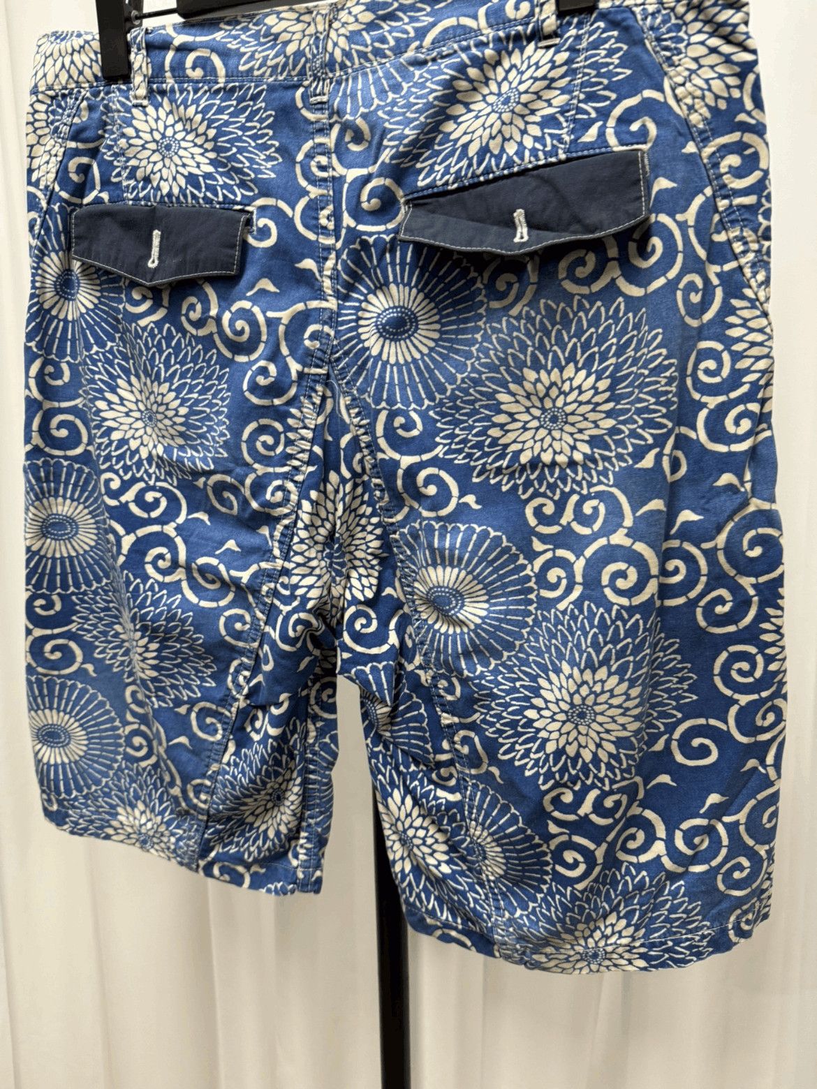 Junya Watanabe Sz M Junya Watanabe Indigo Dye Shorts Size US 32 / EU 48 - 7 Thumbnail
