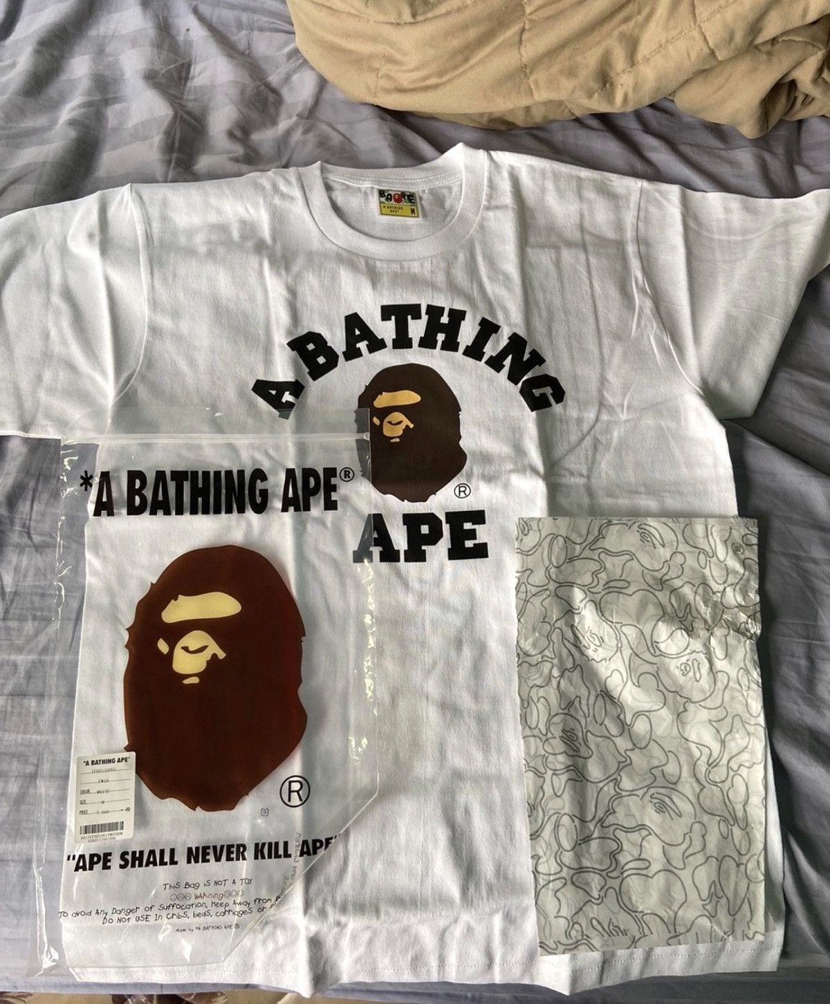 Bape Bape T Shirt Size US M / EU 48-50 / 2 - 1 Thumbnail