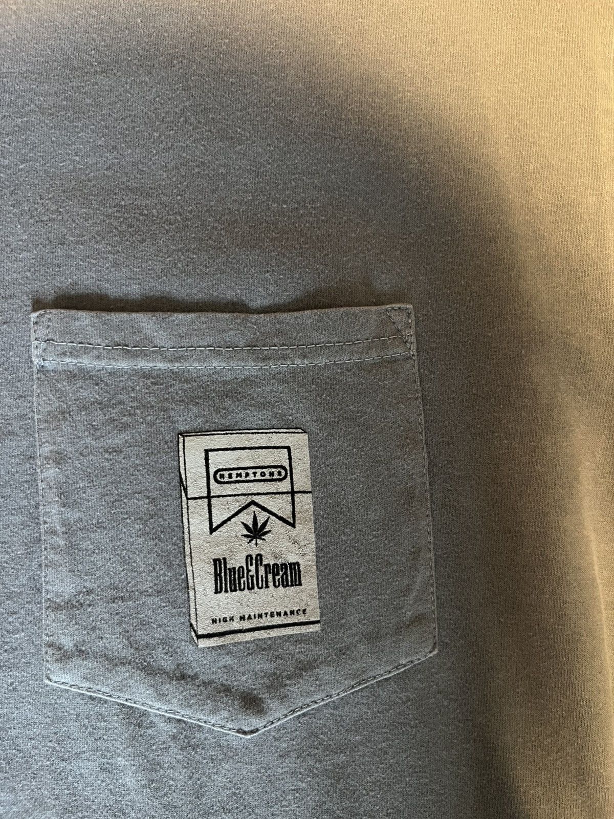 Blue & Cream Blue & Cream Gray Graphic Pocket T-Shirt Size US M / EU 48-50 / 2 - 2 Thumbnail