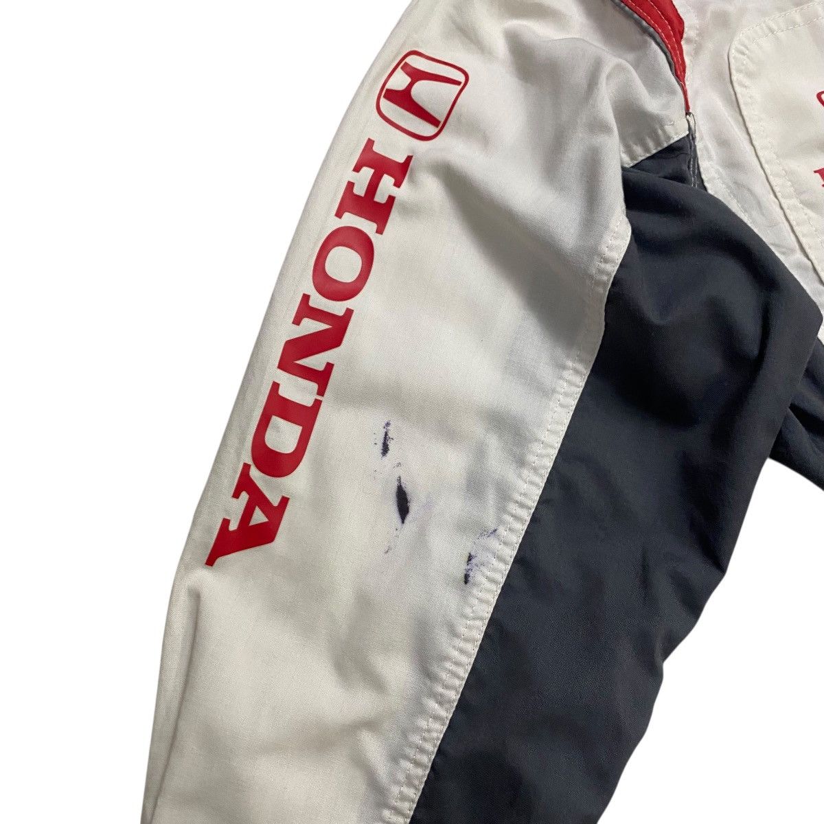 Honda Vintage Honda White Coveralls Waist 33-34 Size US L / EU 52-54 / 3 - 15 Thumbnail