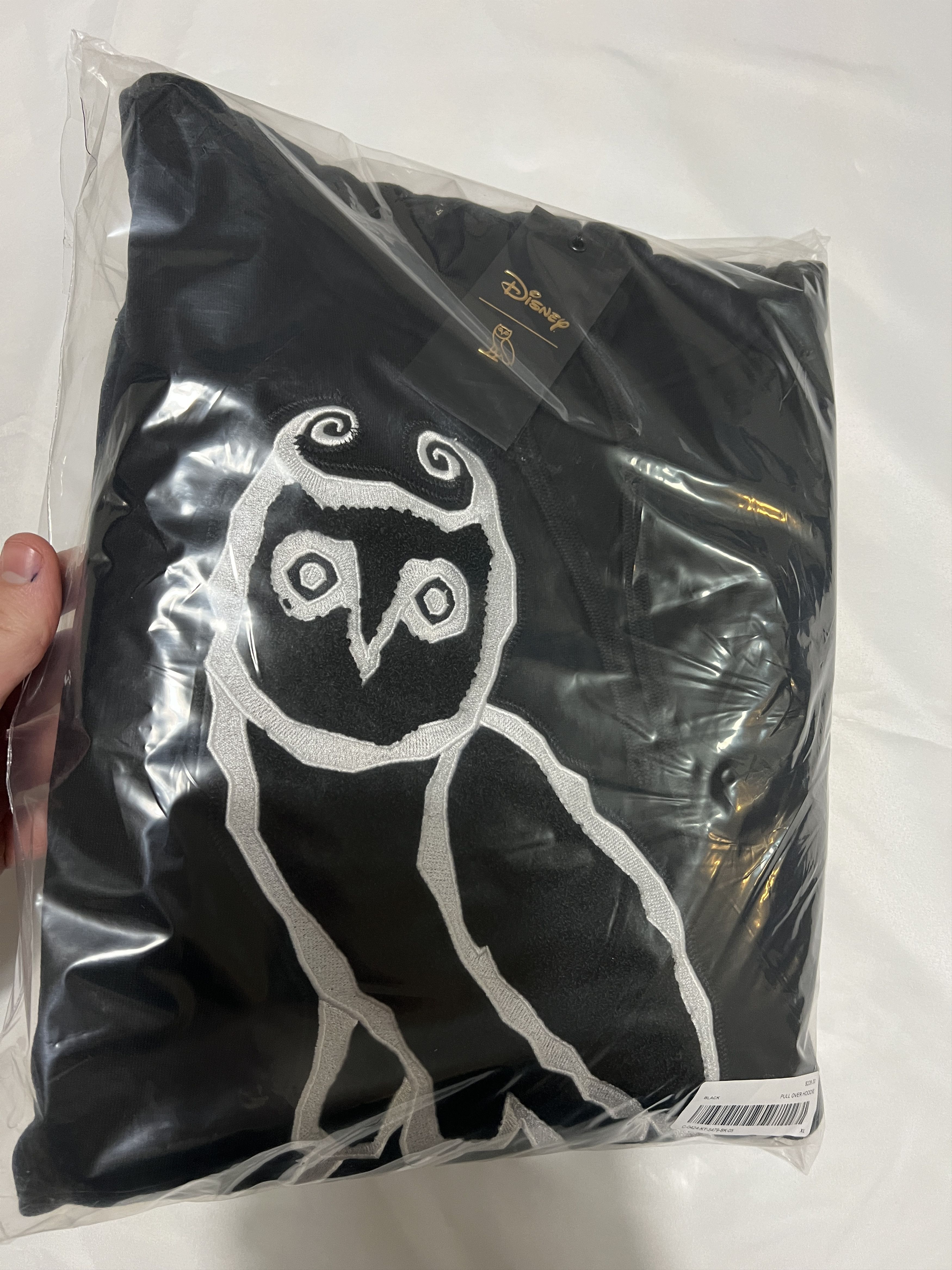 Disney OVO x Disney THE NIGHTMARE BEFORE CHRISTMAS ICON OG HOODIE Size US XL / EU 56 / 4 - 7 Thumbnail