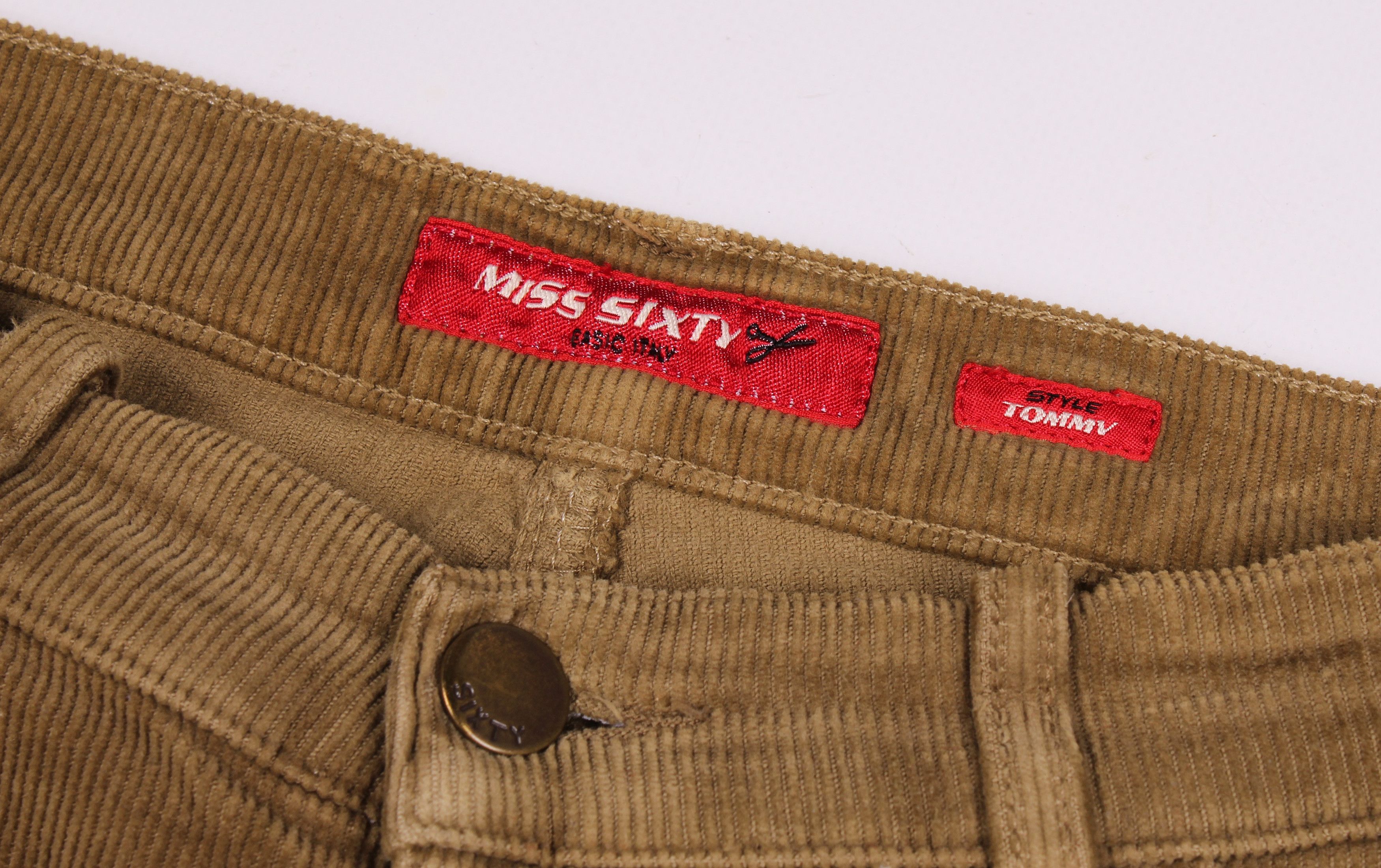 Miss Sixty × Vintage Vintage Miss Sixty Y2K Tommy Style Corduroy Boot Cut Pants Size 28" / US 6 / IT 42 - 4 Thumbnail