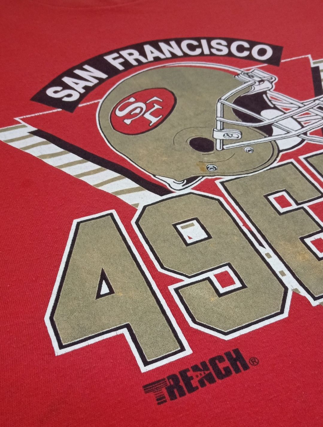 NFL × Vintage Vintage 90s NFL San Francisco 49ERS T-shirt Size US L / EU 52-54 / 3 - 5 Thumbnail