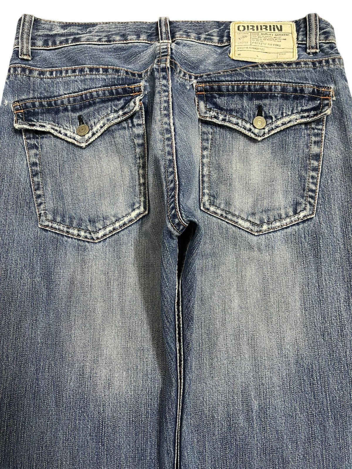 Jun Takahashi Vintage Japanese Brand Blue Faded Wash Style Loose Jeans Size US 34 / EU 50 - 5 Thumbnail