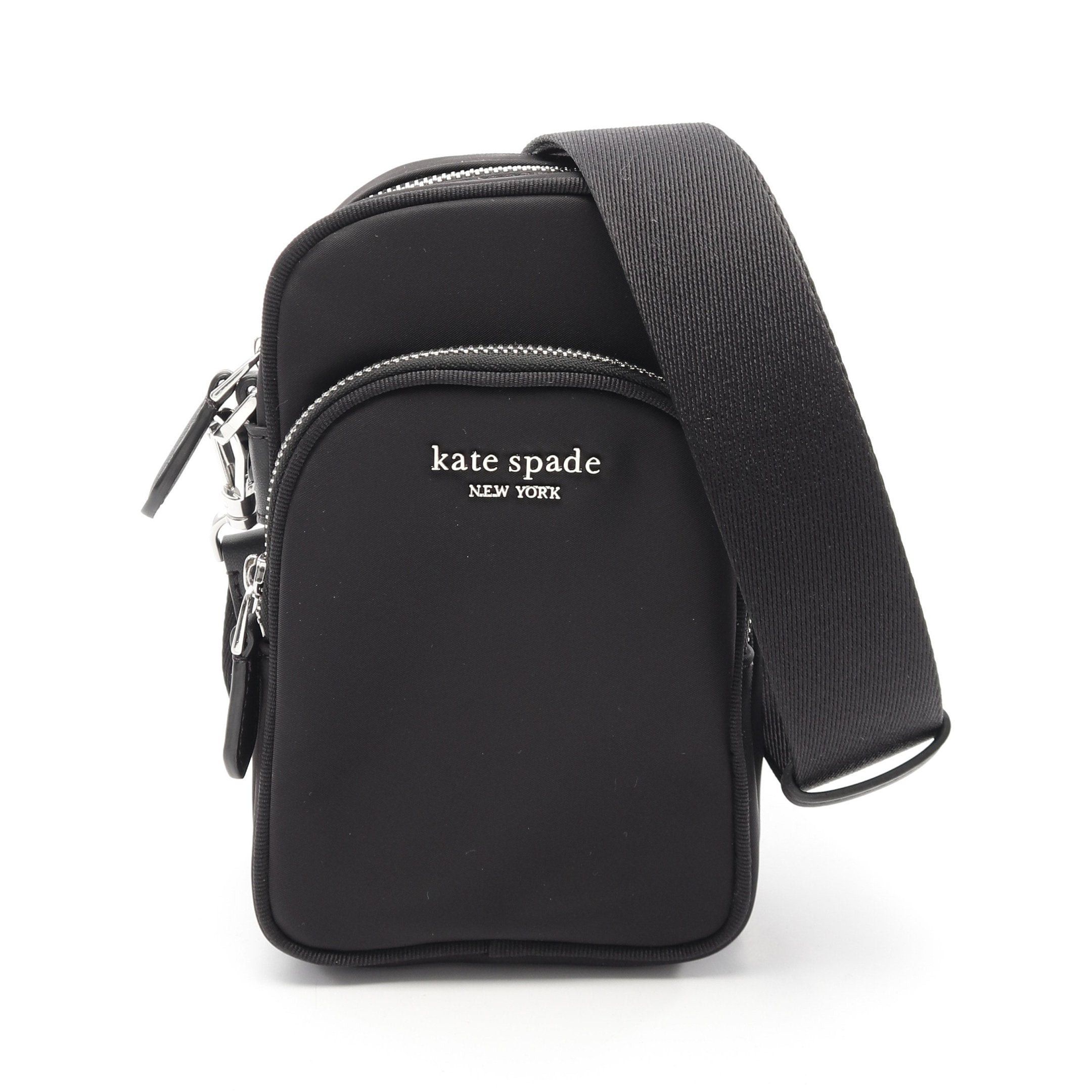 Kate Spade Sam Shoulder Bag Nylon Black, Women's