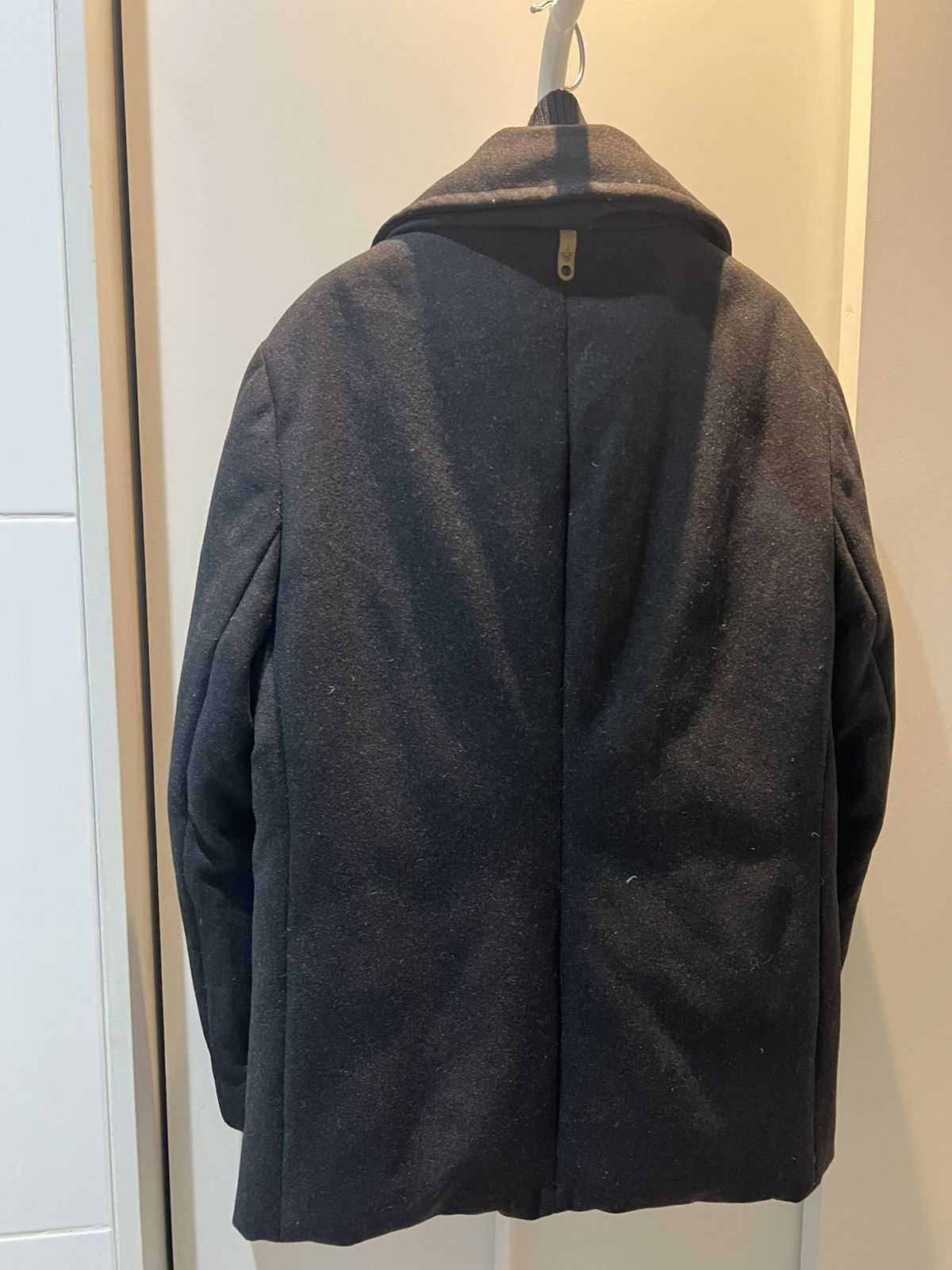 Mackage Mackage Men’s Wool & Cashmere Down Coat – M (42) Charcoal Size US M / EU 48-50 / 2 - 2 Thumbnail
