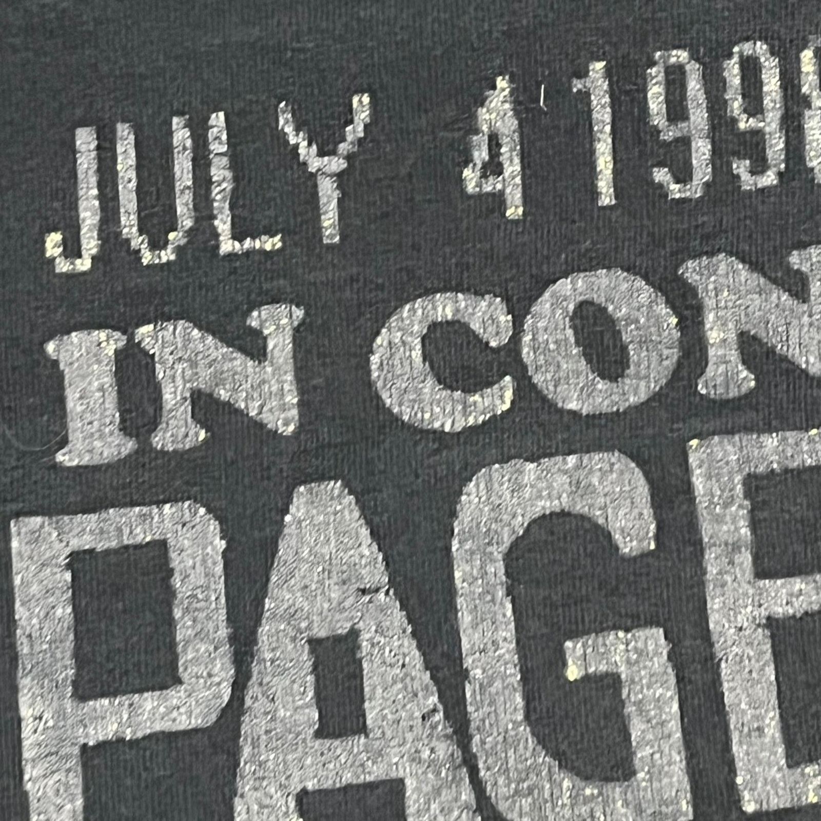 Band Tees × Vintage Vintage 1998 Led Zeppelin Parking Lot Band T-shirt M/L Size US L / EU 52-54 / 3 - 10 Thumbnail