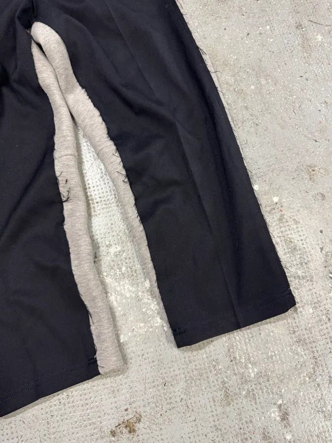 Maison Margiela SS2021 Maison Margiela Black & Grey Hybrid Tailored Joggers Suitpants Size 24" / US 00 / IT 34 - 6 Thumbnail
