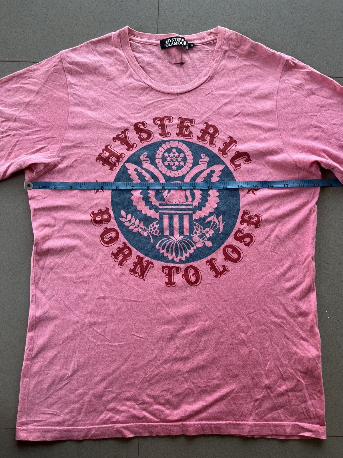 Hysteric Glamour HYSTERIC GLAMOUR BORN TO LOSE JAPANESE PINK T-SHIRT Size US M / EU 48-50 / 2 - 11 Thumbnail