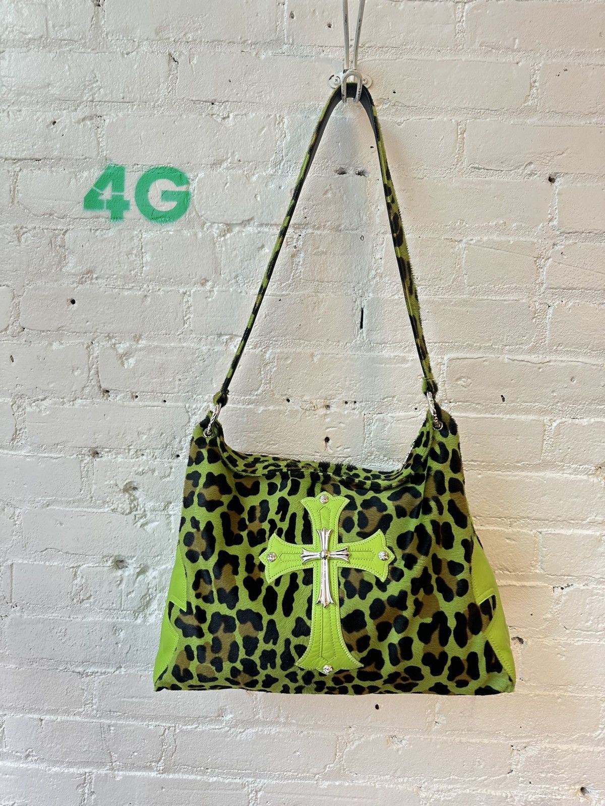 Chrome Hearts Chrome Hearts 2026 NEW RARE LYON GREEN CROSS BAG Size ONE SIZE - 1 Thumbnail