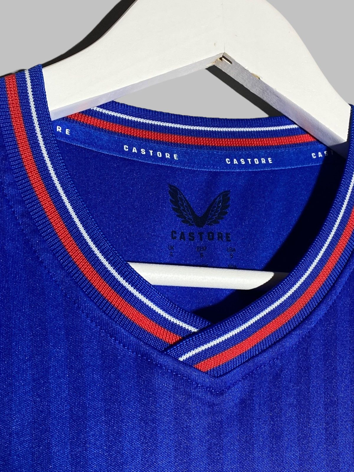 Other Castore Rangers FC 2023 2024 Home Football Shirt Size US S / EU 44-46 / 1 - 13 Thumbnail