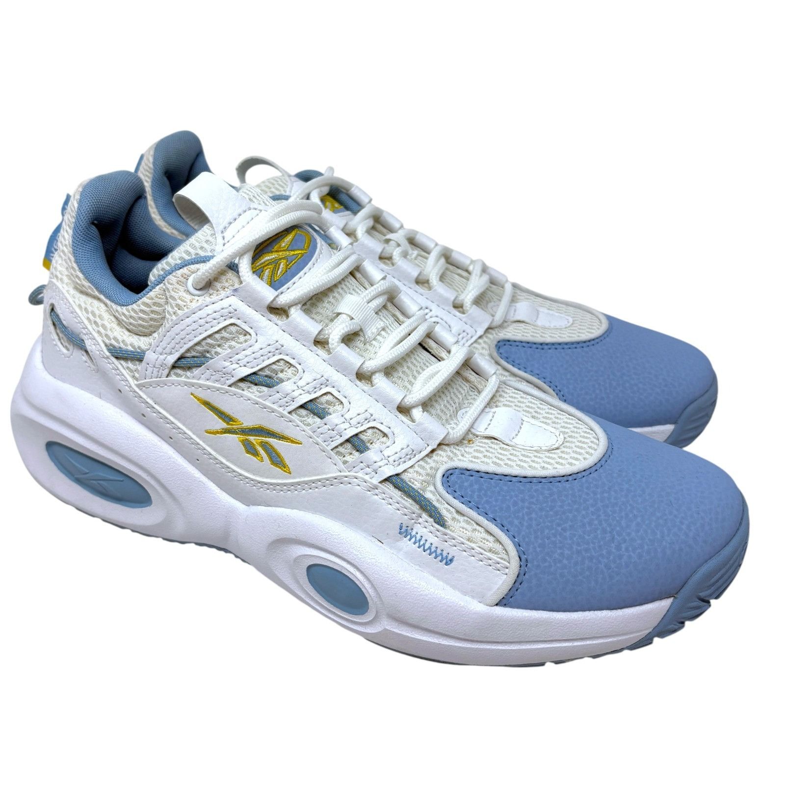 Reebok Men 9.5 Solution Mid Iverson Basketball Shoes ‘Denver