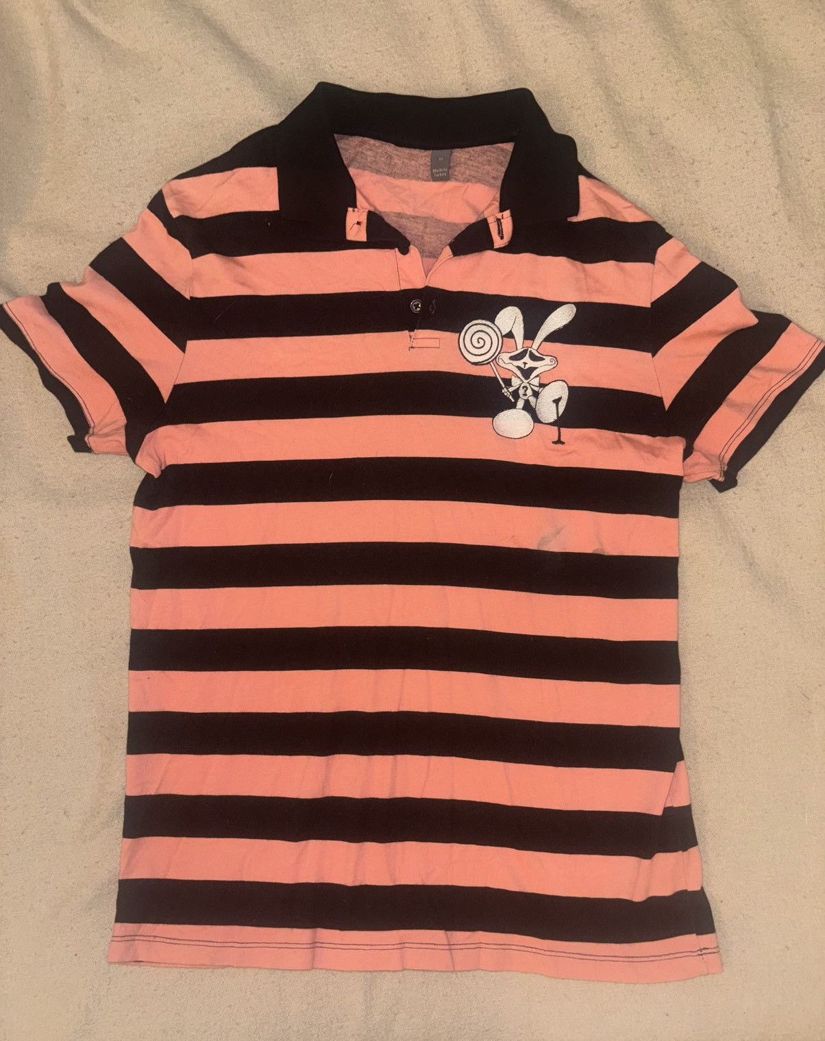 Polo Ralph Lauren Vintage Embroidered Striped Polo Size US M / EU 48-50 / 2 - 1 Preview