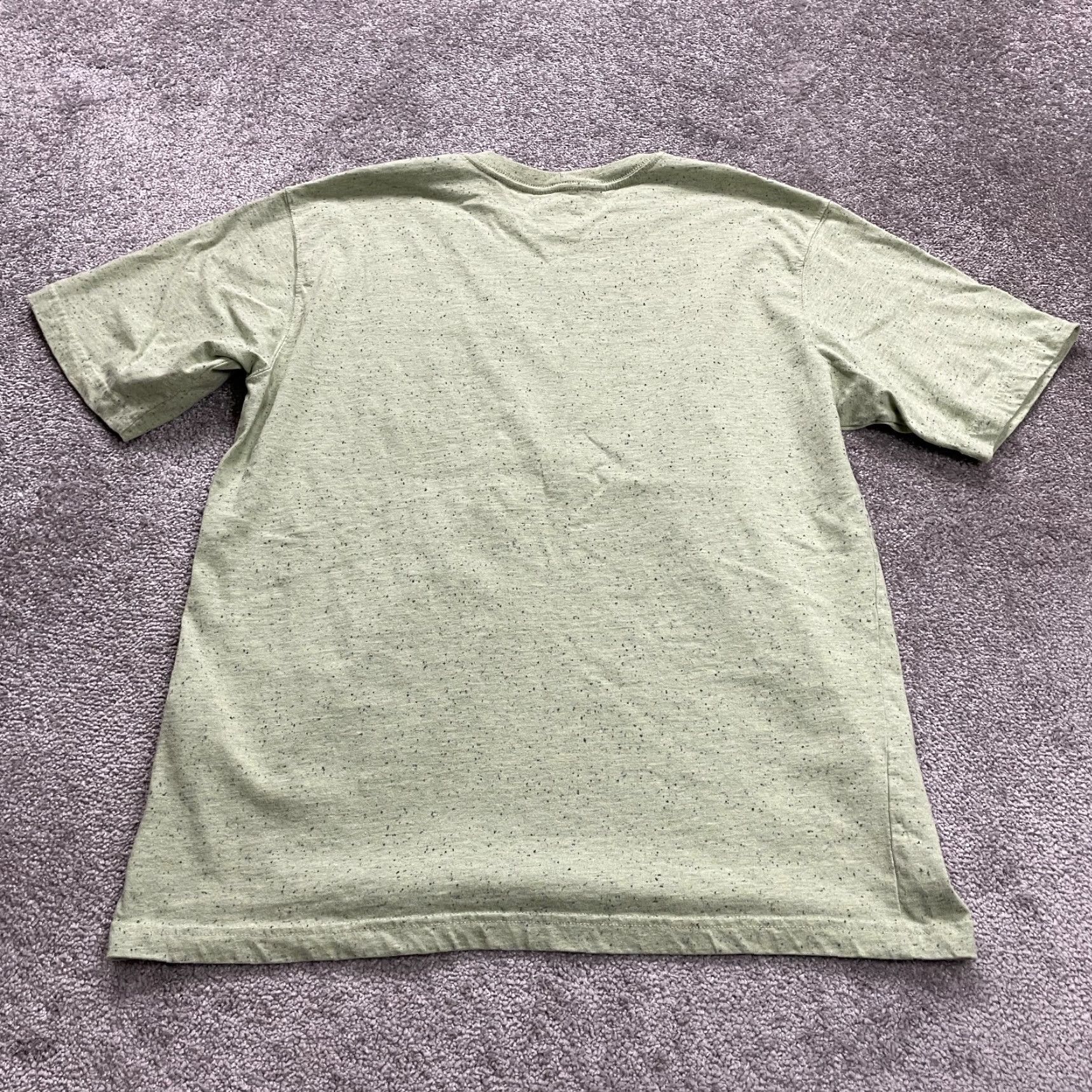 Carhartt VINTAGE Carhartt K87 Loose Fit T-Shirt Mens Large Green Crew Neck Casual Pocket Cotton Size US L / EU 52-54 / 3 - 2 Thumbnail