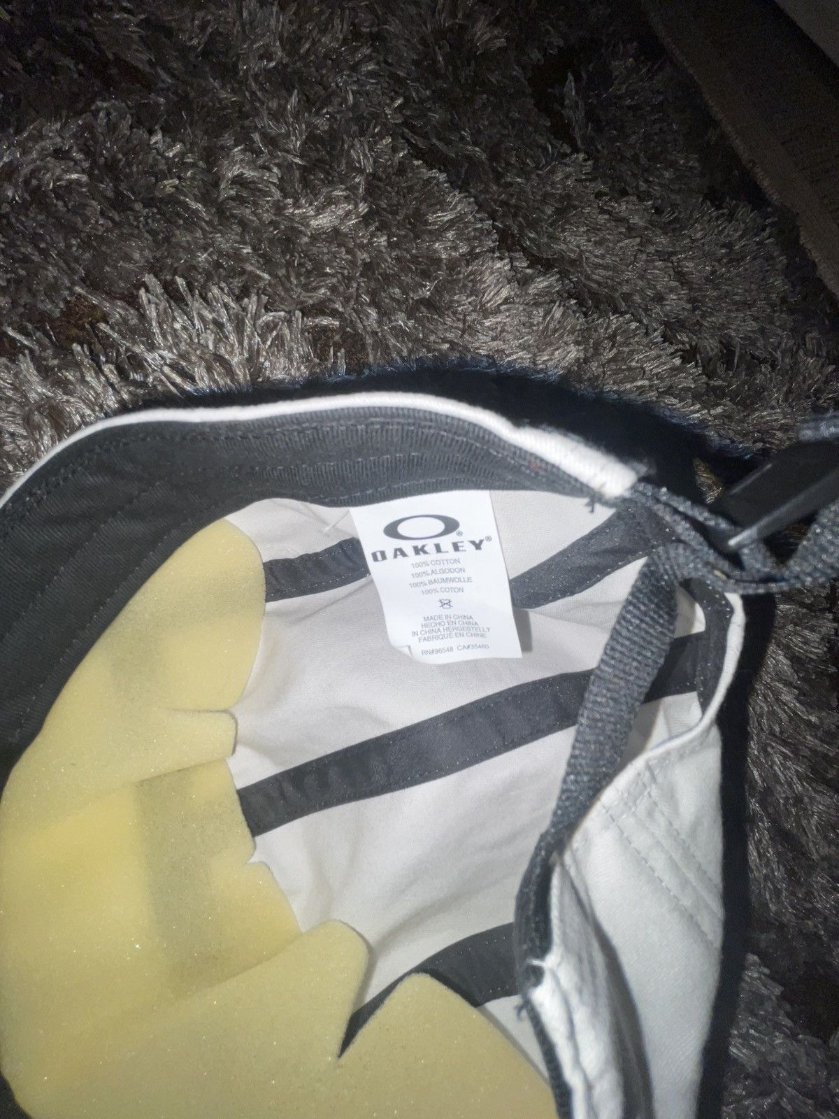 Oakley Vintage Oakley Factory Pilot 5-Panel Camp CapWhite/Off-White Size ONE SIZE - 2 Thumbnail