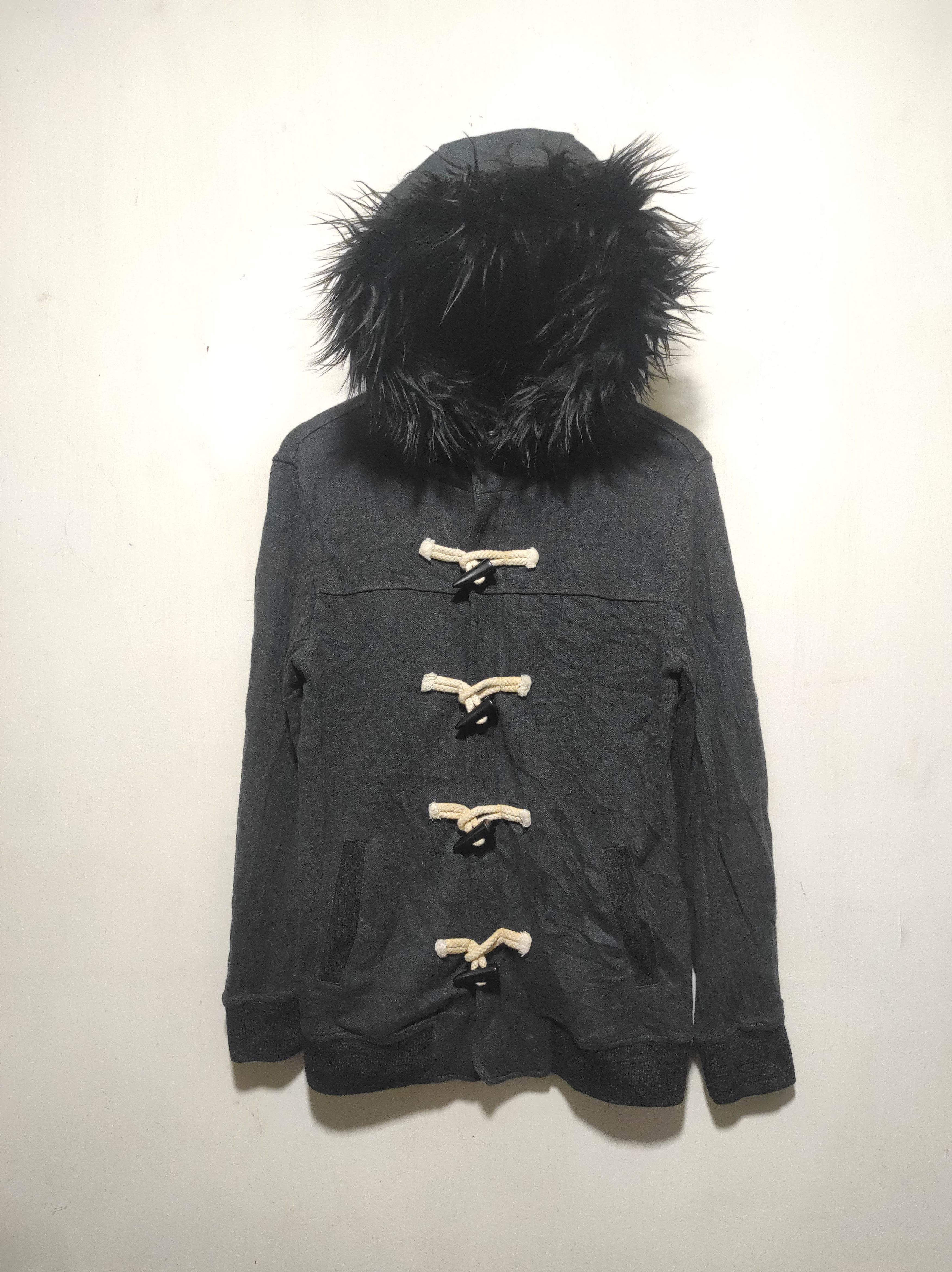 Japanese Brand Louis Chavlon Zip Fur Hoodie LGB IfSixWasNine style Size US M / EU 48-50 / 2 - 2 Thumbnail